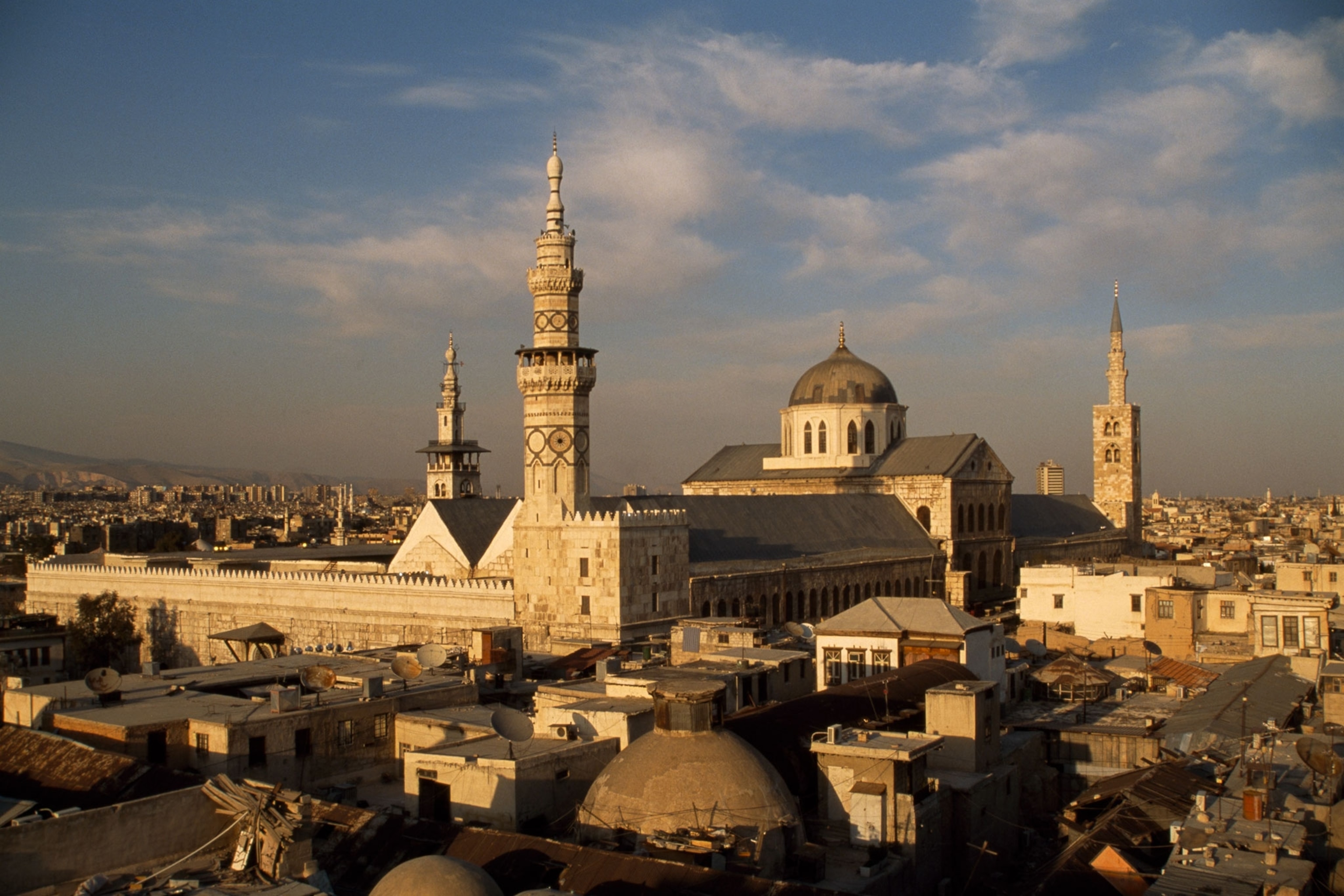 the Great Mosque in Damascas, Syria