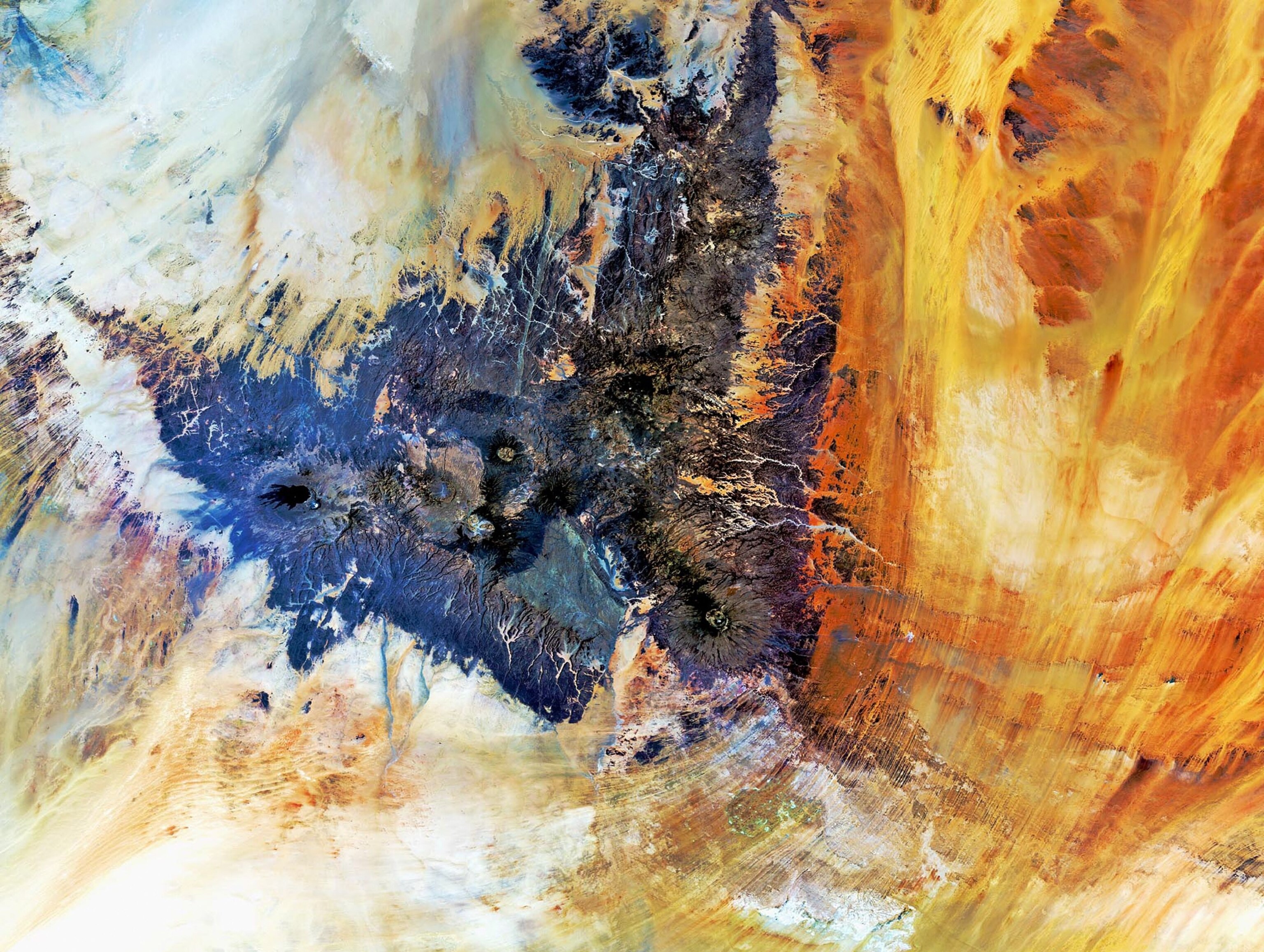 Tibesti Mountains picture - one of the week's best space pictures