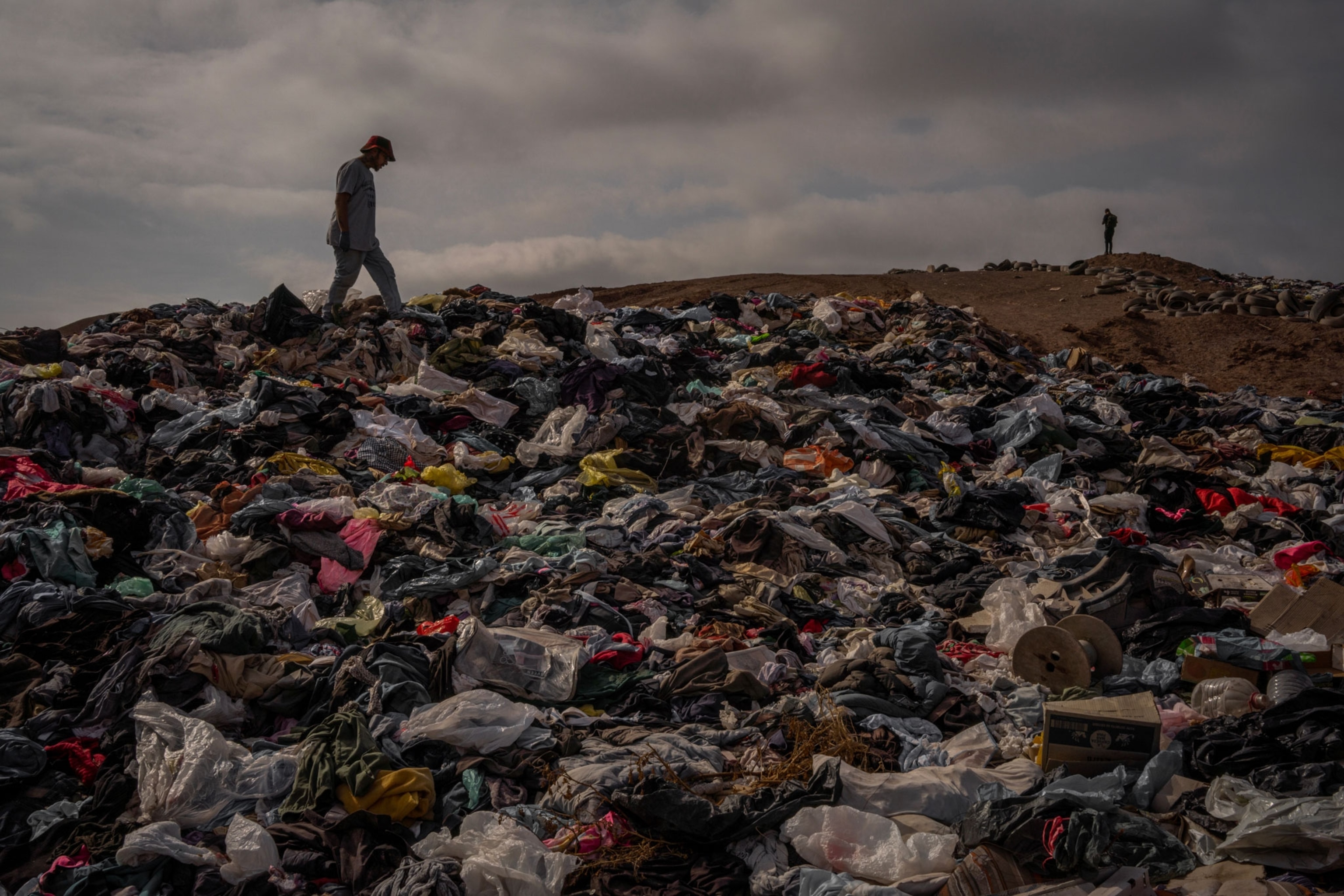 Vast Pile of Discarded Clothes in Desert Is So Big It's Visible From ...