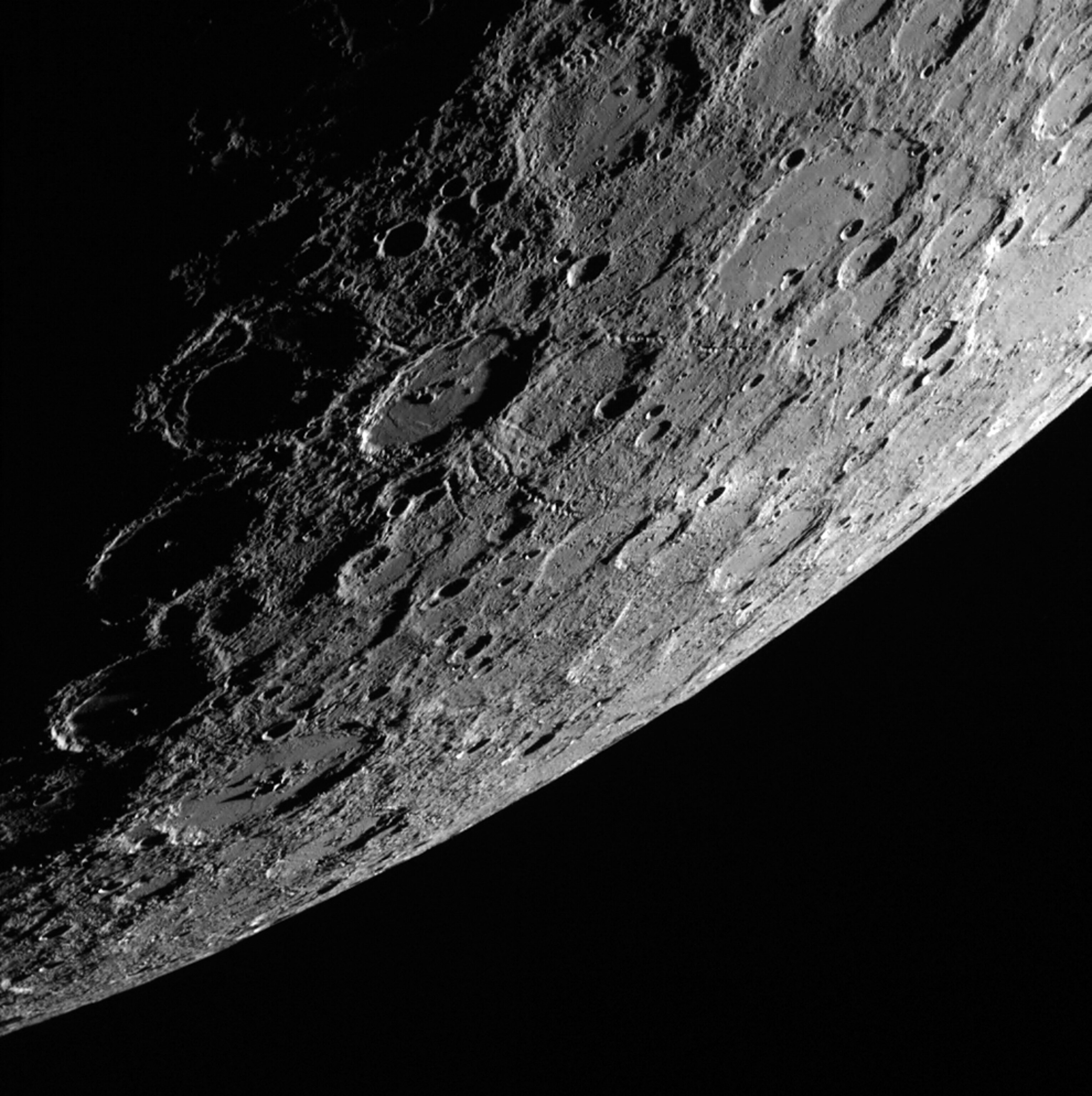 a NASA spacecraft offering an upclose look at the scarred surface of Mercury.