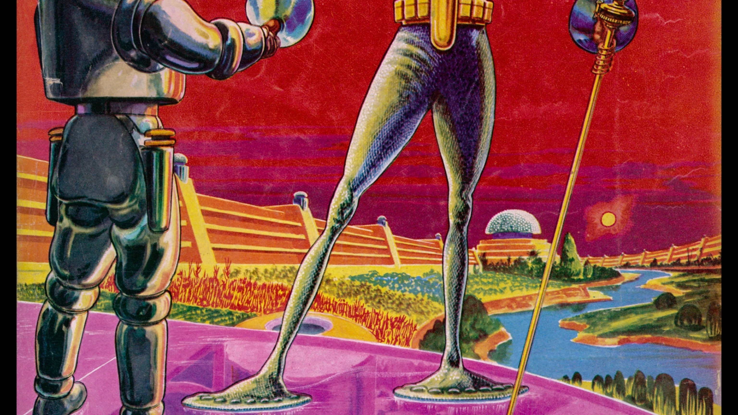 See how people have imagined life on Mars through history