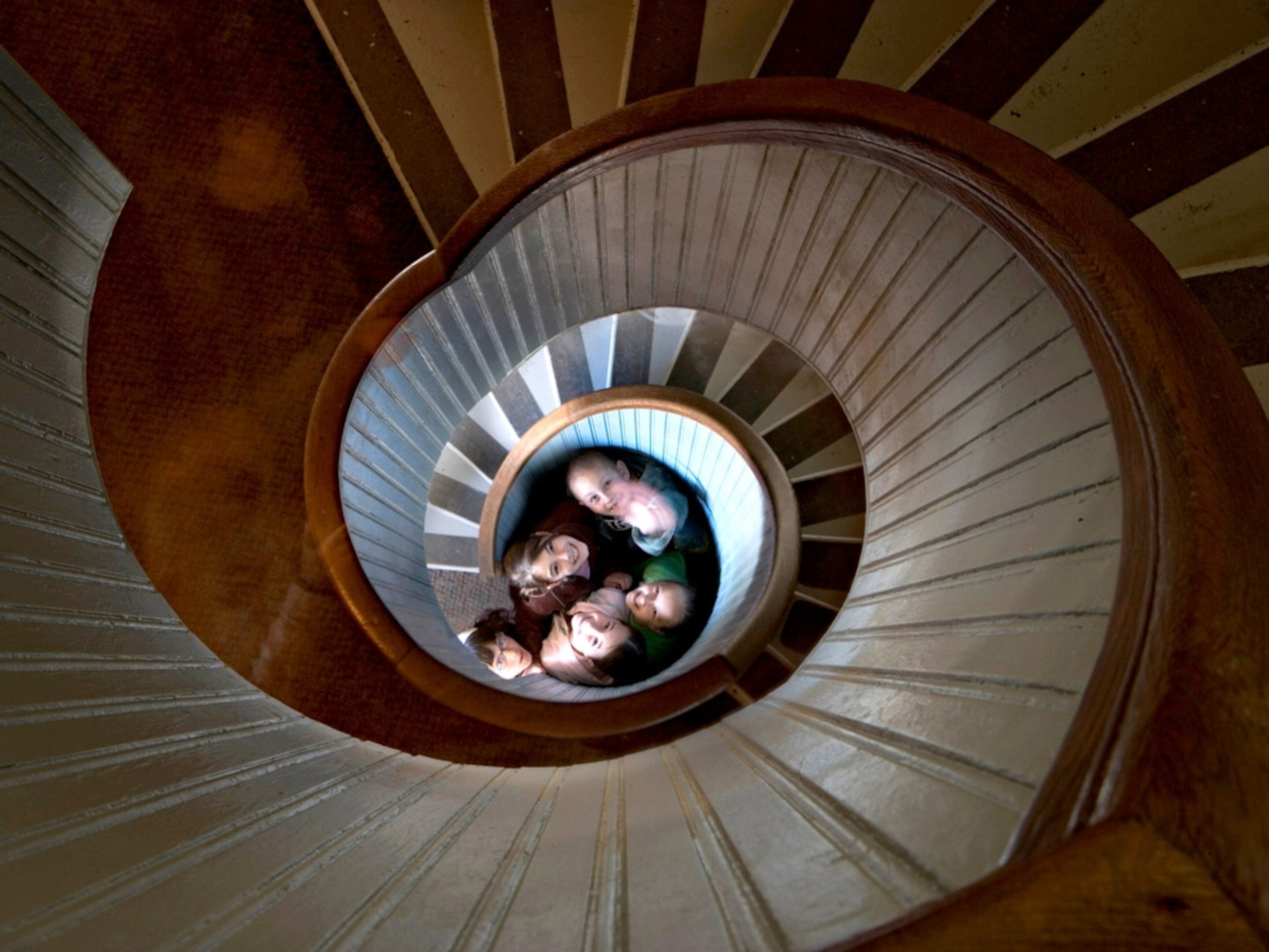Old Point Loma Lighthouse stairwell