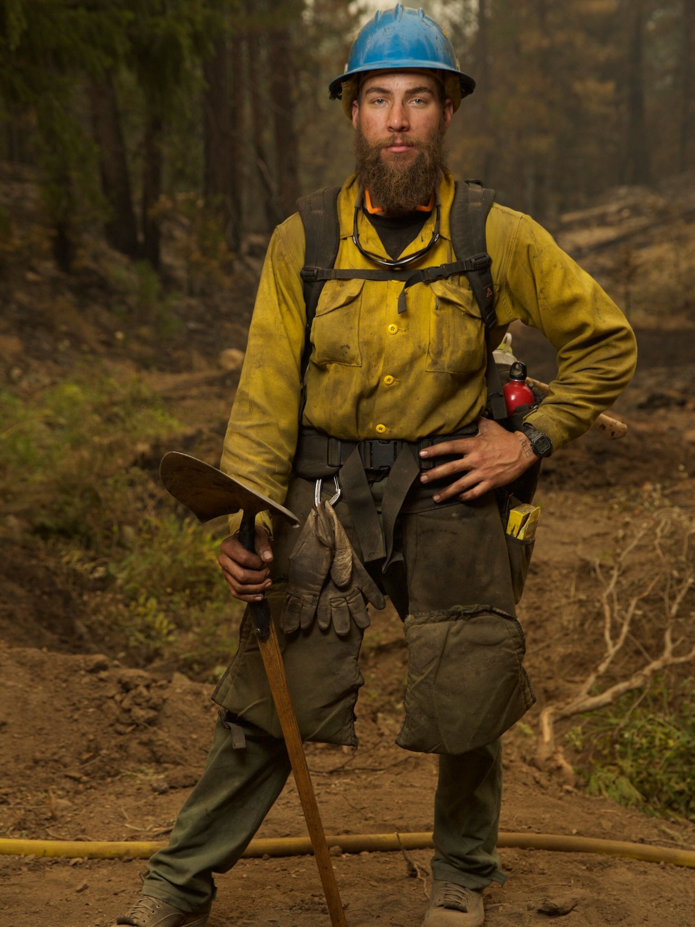 Portraits of Wildland Firefighters