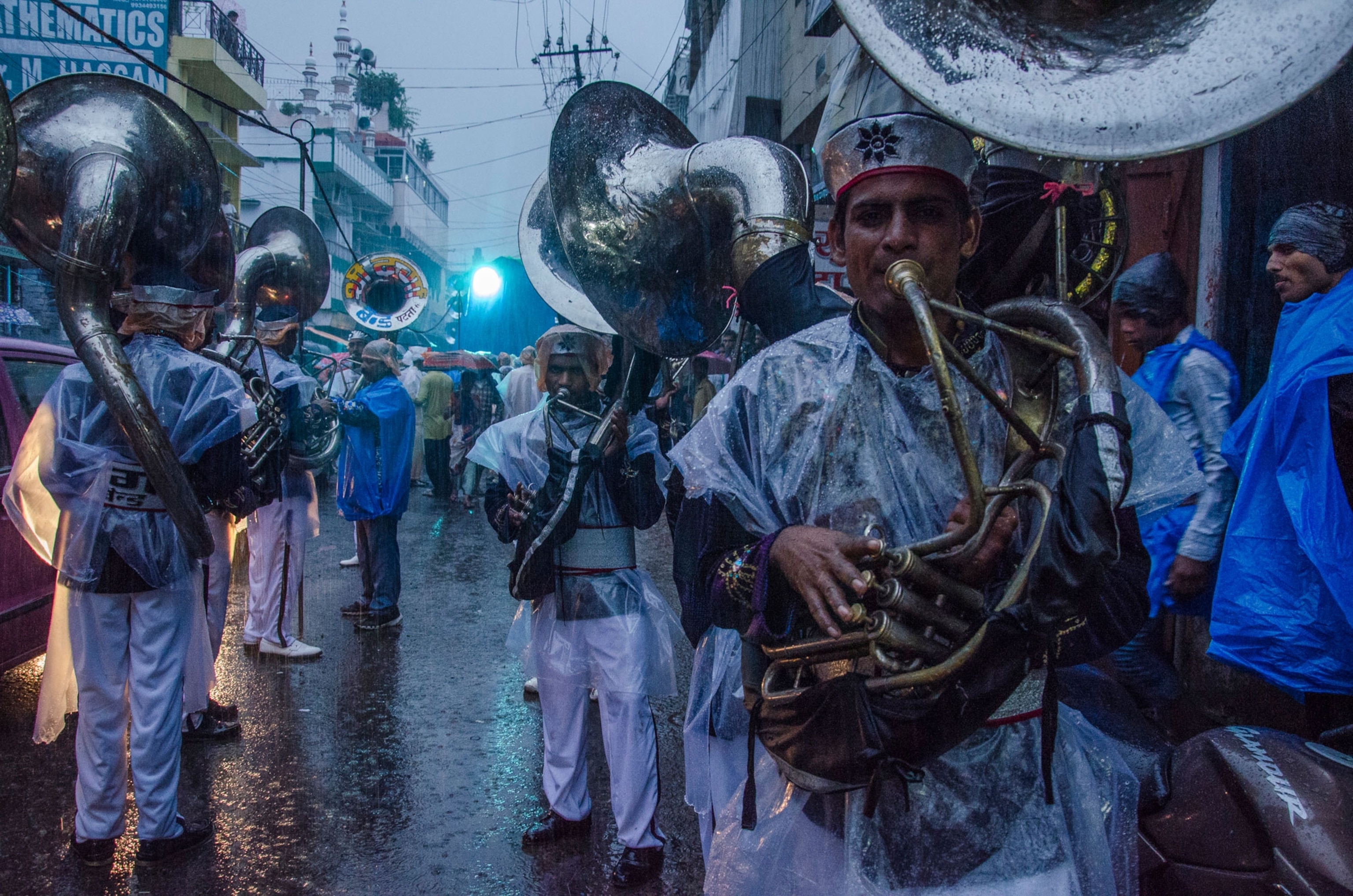 the festival of Dugra Puja in Patna, India