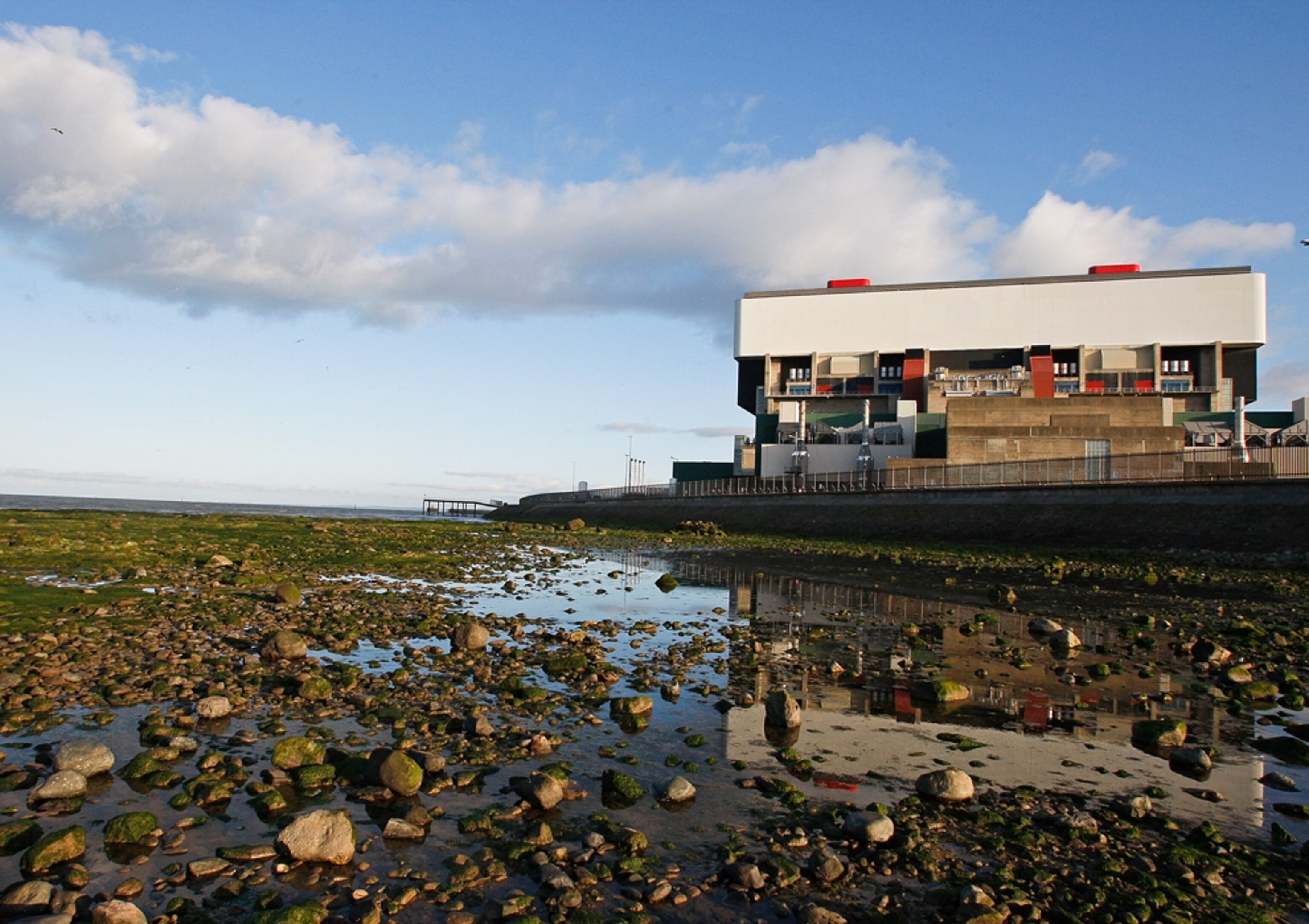 British Energy's Heysham nuclear power station in northern England, seen in 2008.