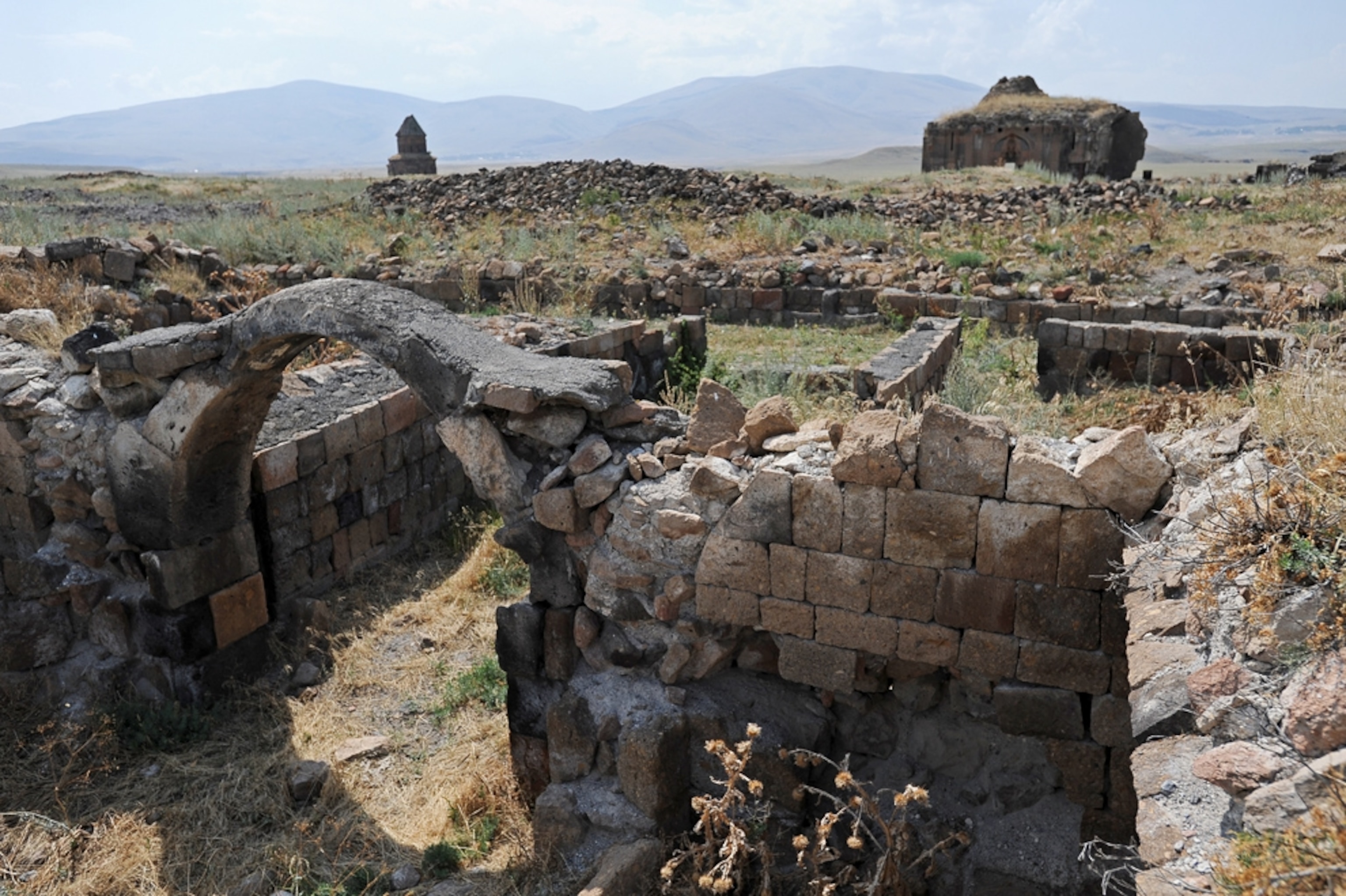 The abandoned ruins of the city of Ani, Turkey