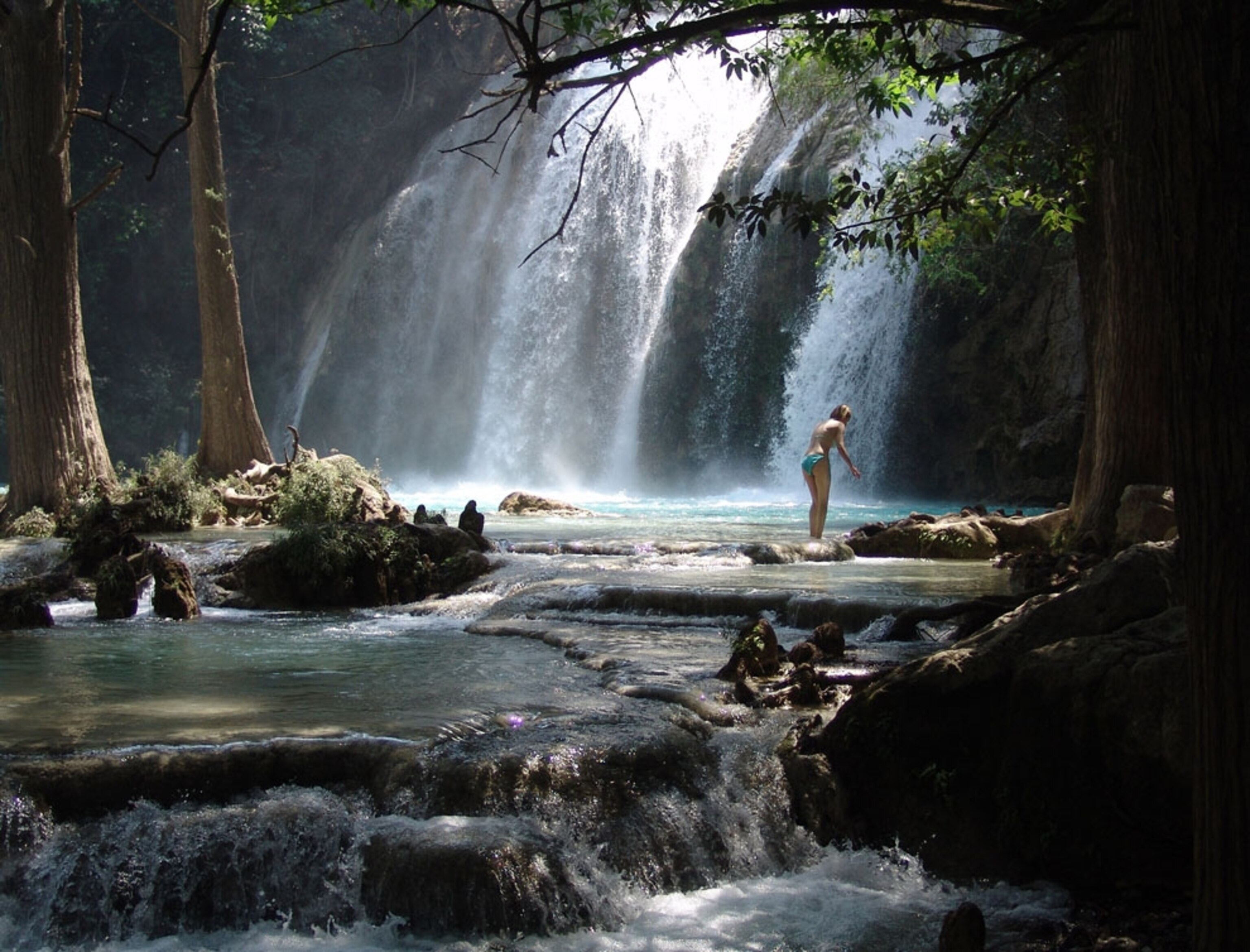 Cascadas el Chiflon Chiapas, Mexico