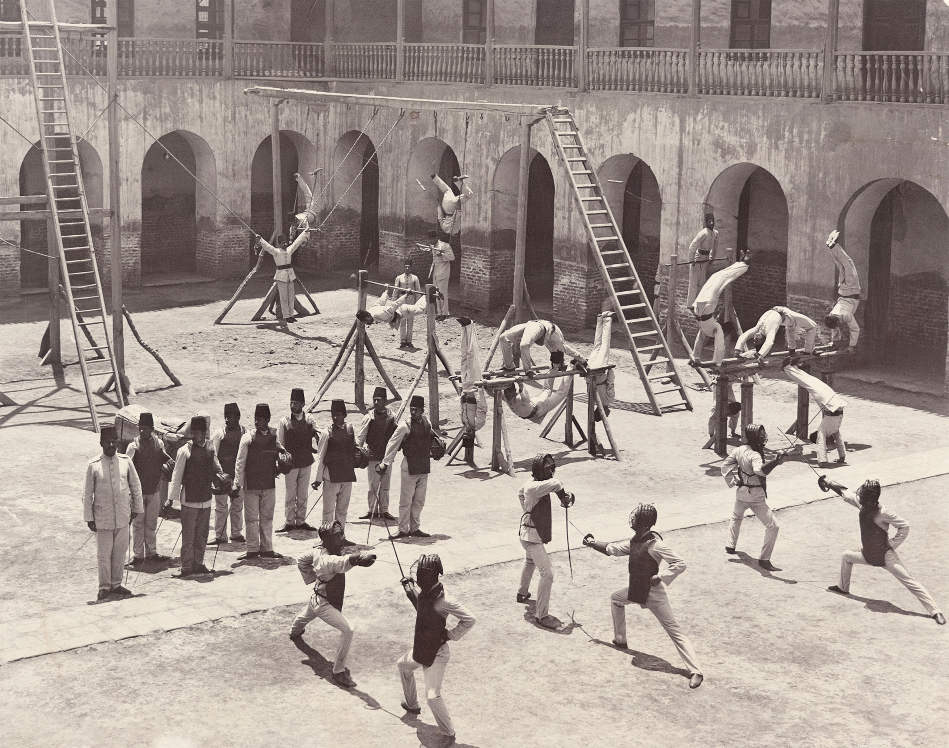 students in a classroom in Baghdad