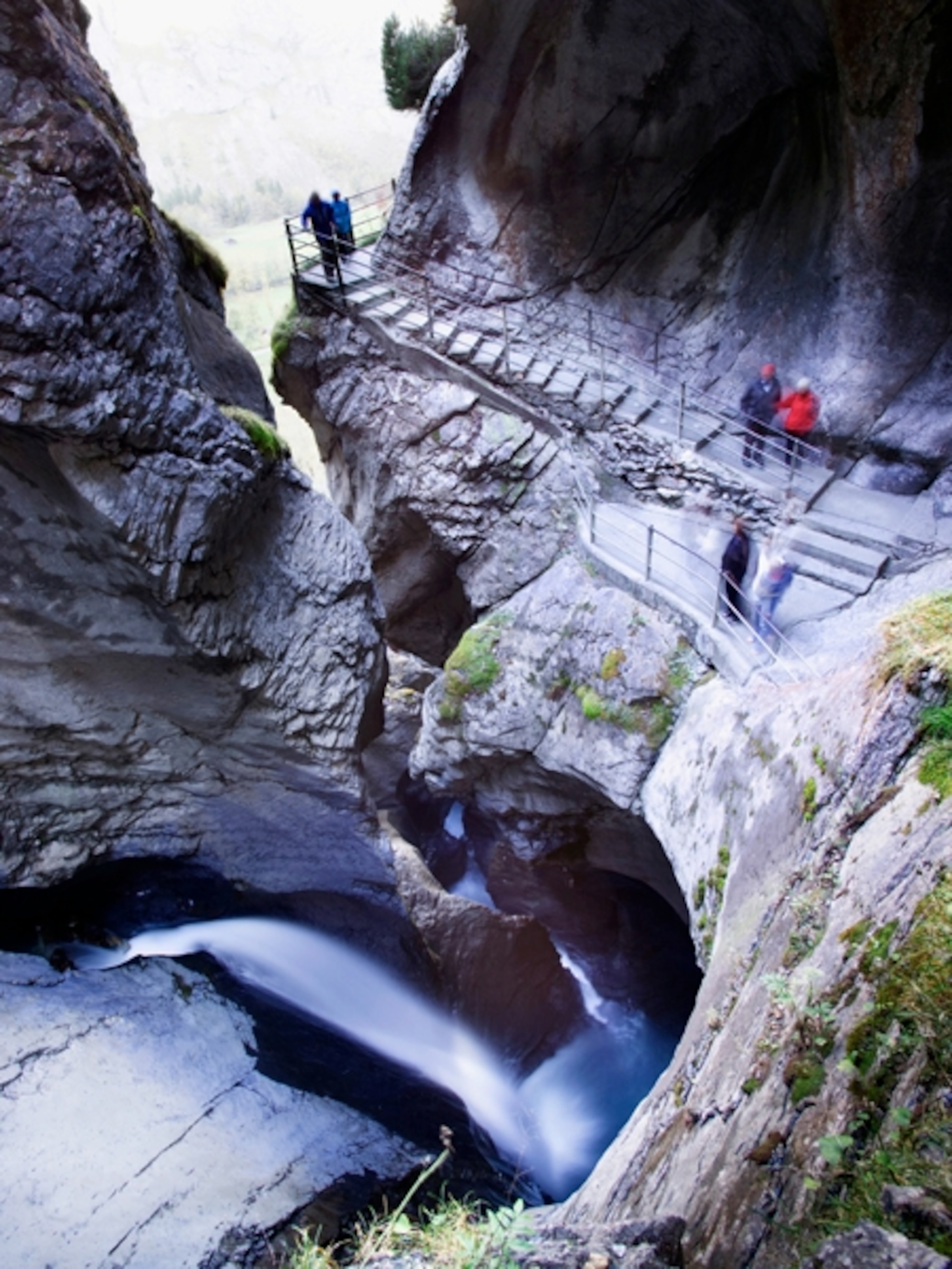 waterfall in Switzerland