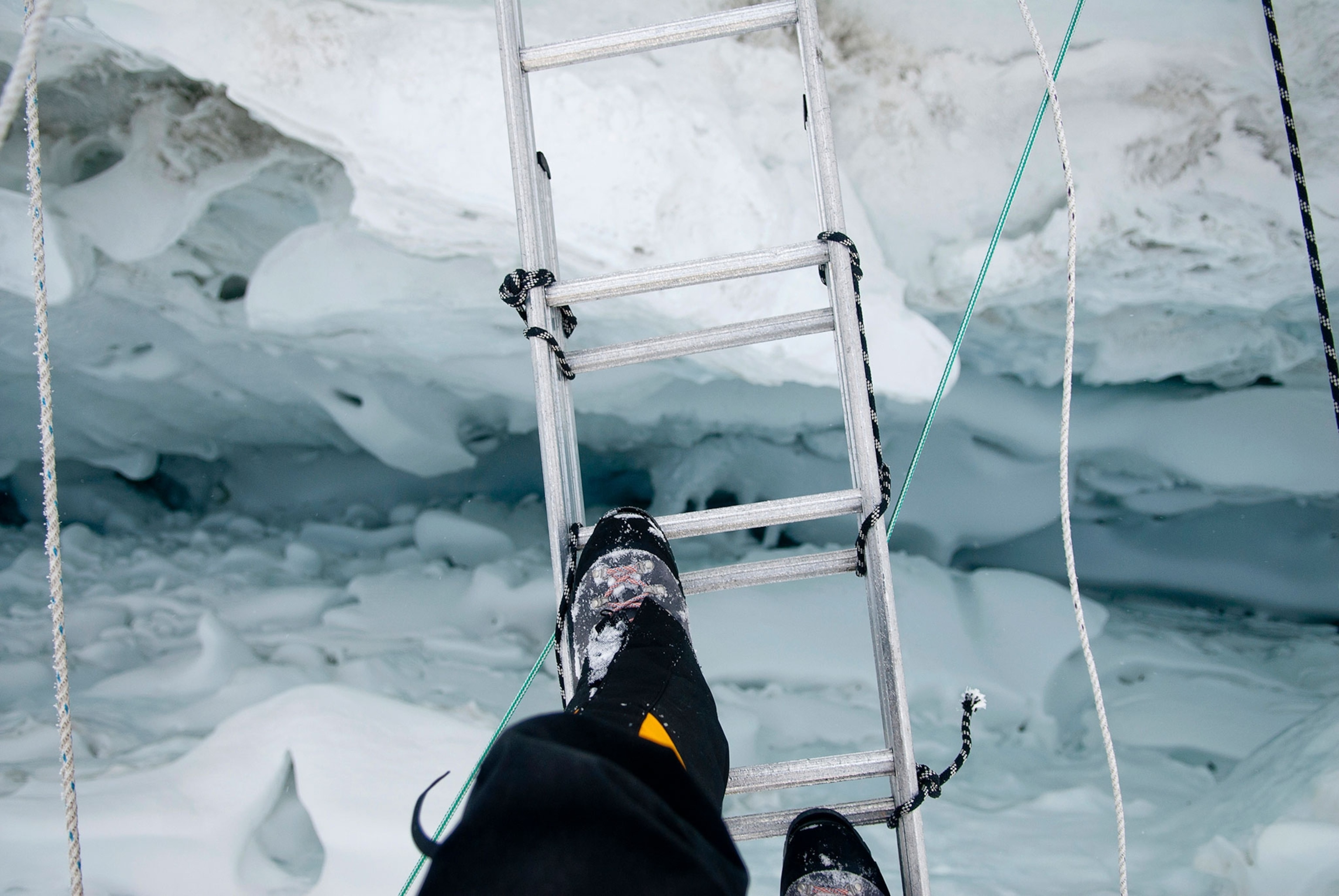 explorers in perilous situations