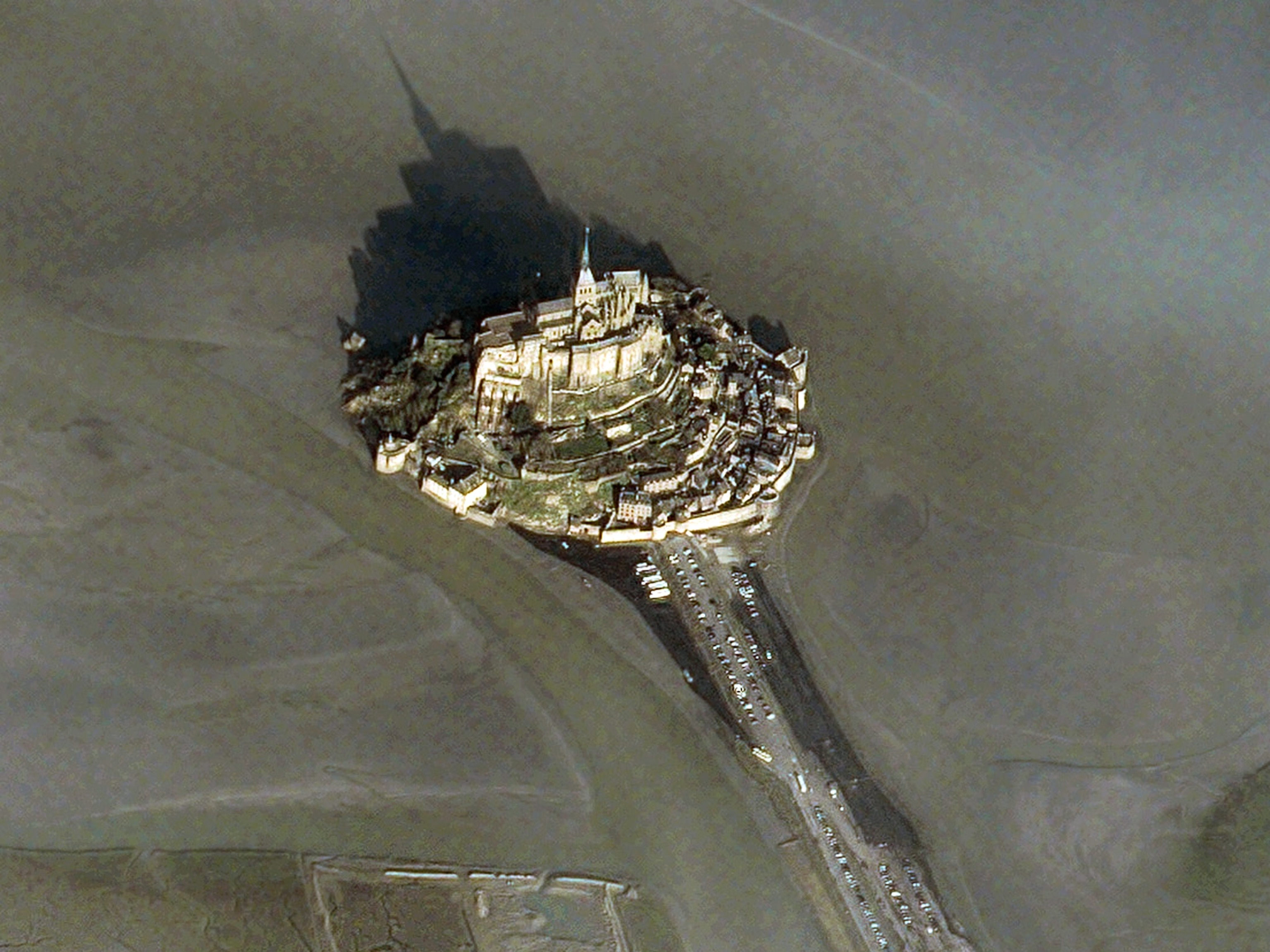 Mont Saint Michel picture: one of the week's best space pictures