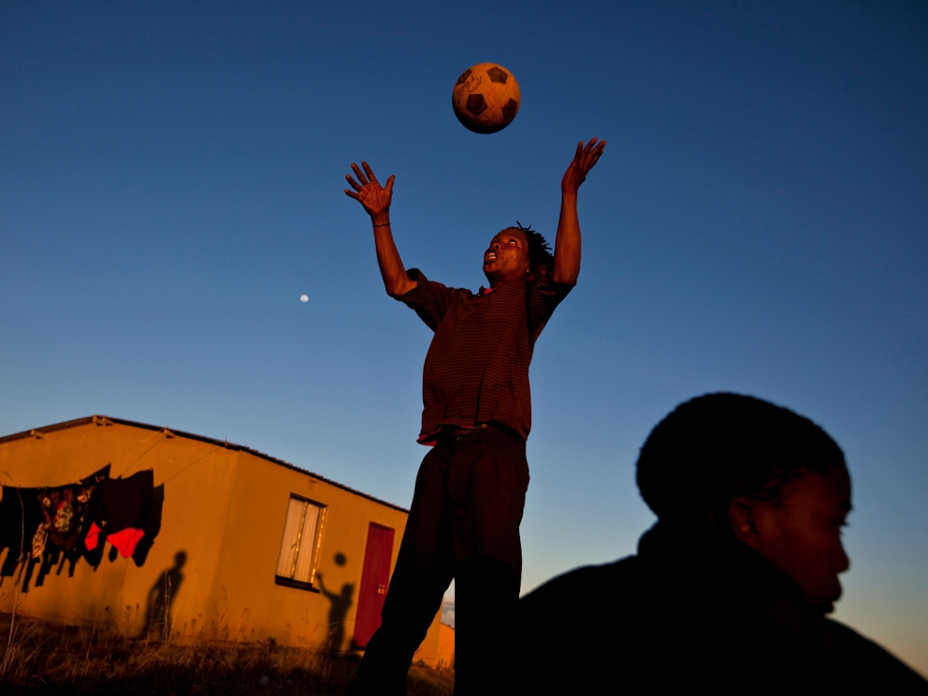 children playing at Eden Park near Johannesburg, South Africa.