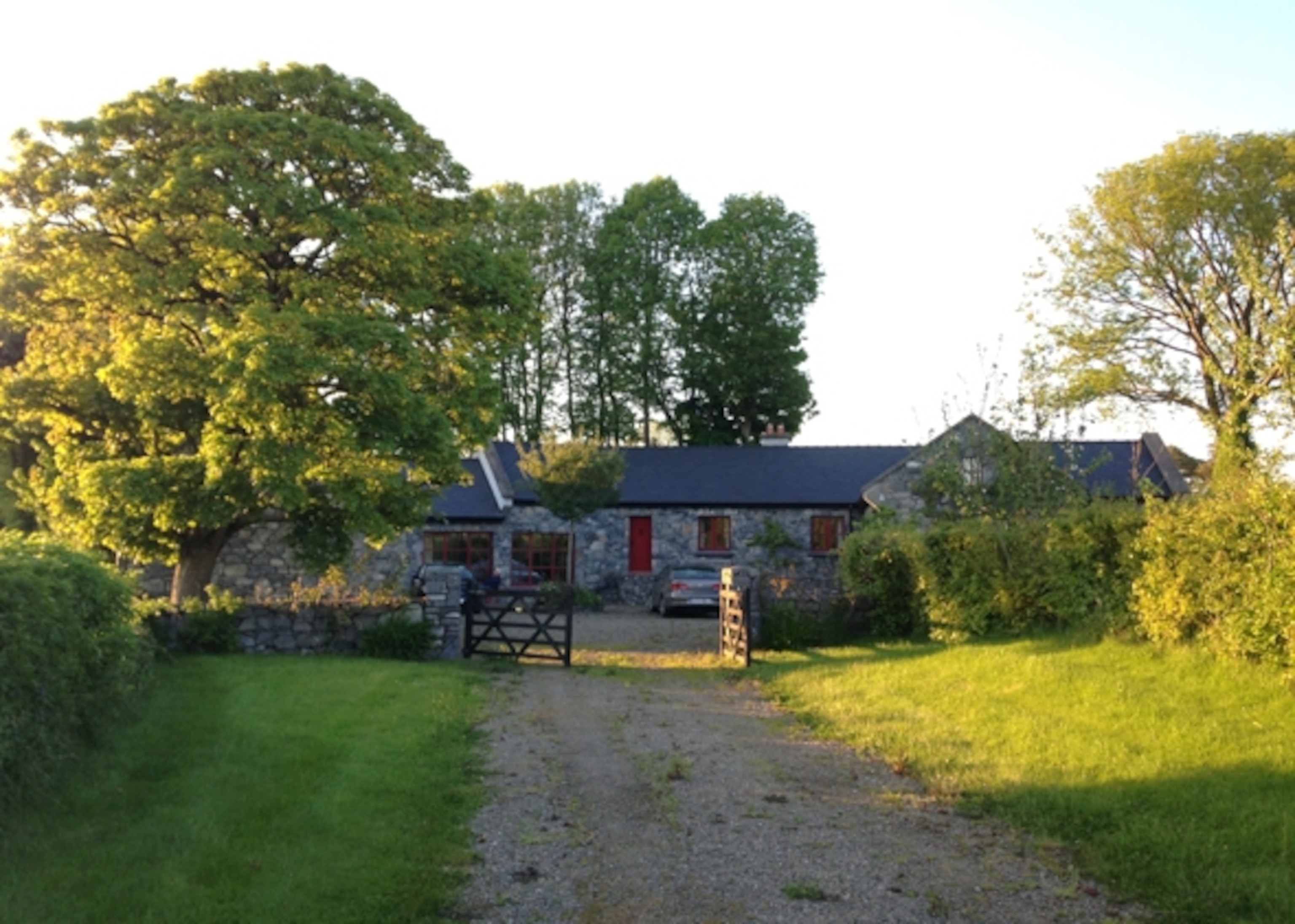 Renting a house, like this stone cottage outside Galway, is a great (and cheap!) option for extended families. (Photograph by Annie Fitzsimmons)