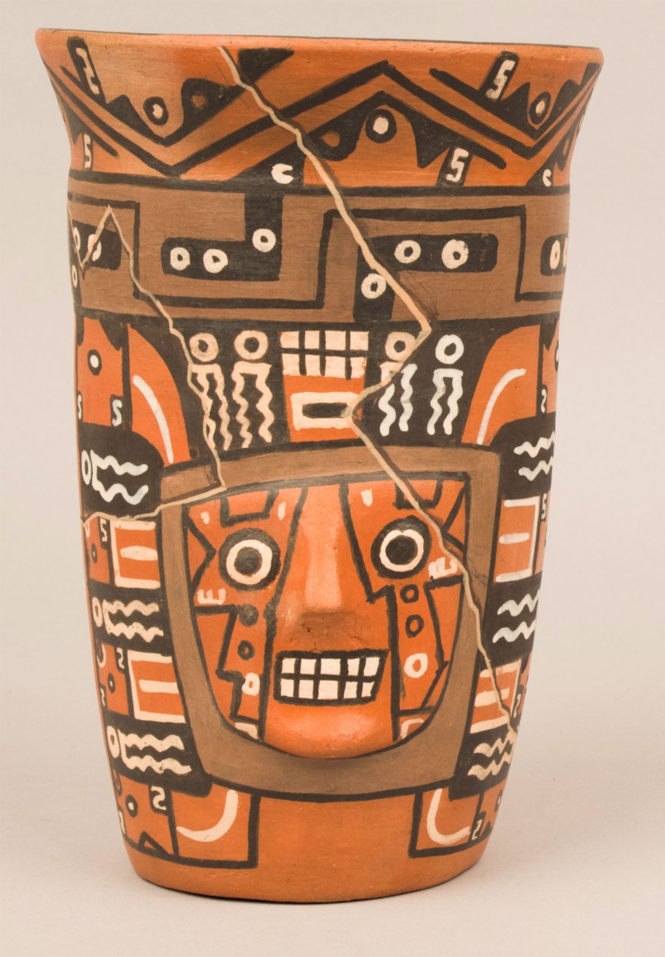 a Wari drinking cup
