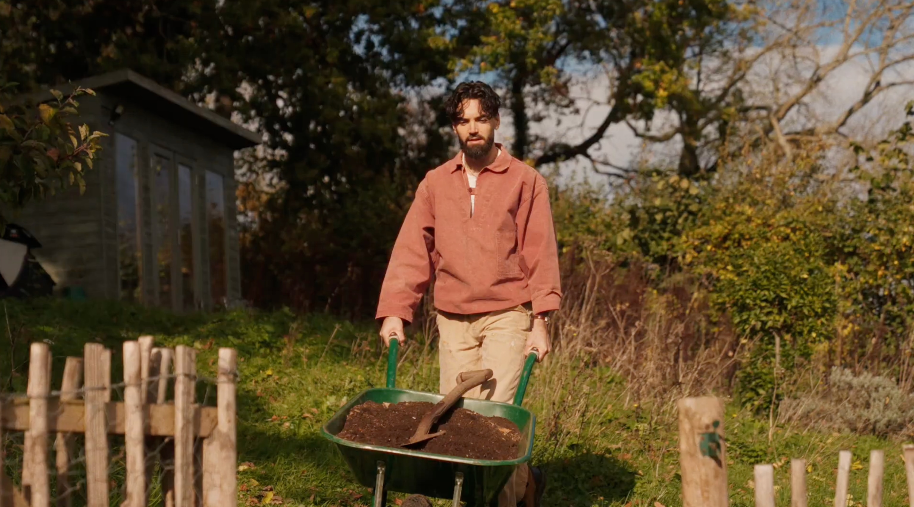 Gaz Oakley’s garden compost heap became a lesson in renewal, teaching him how decay feeds new life, and how modern consumerism impacts planet health and our health as he finds balance in nature.