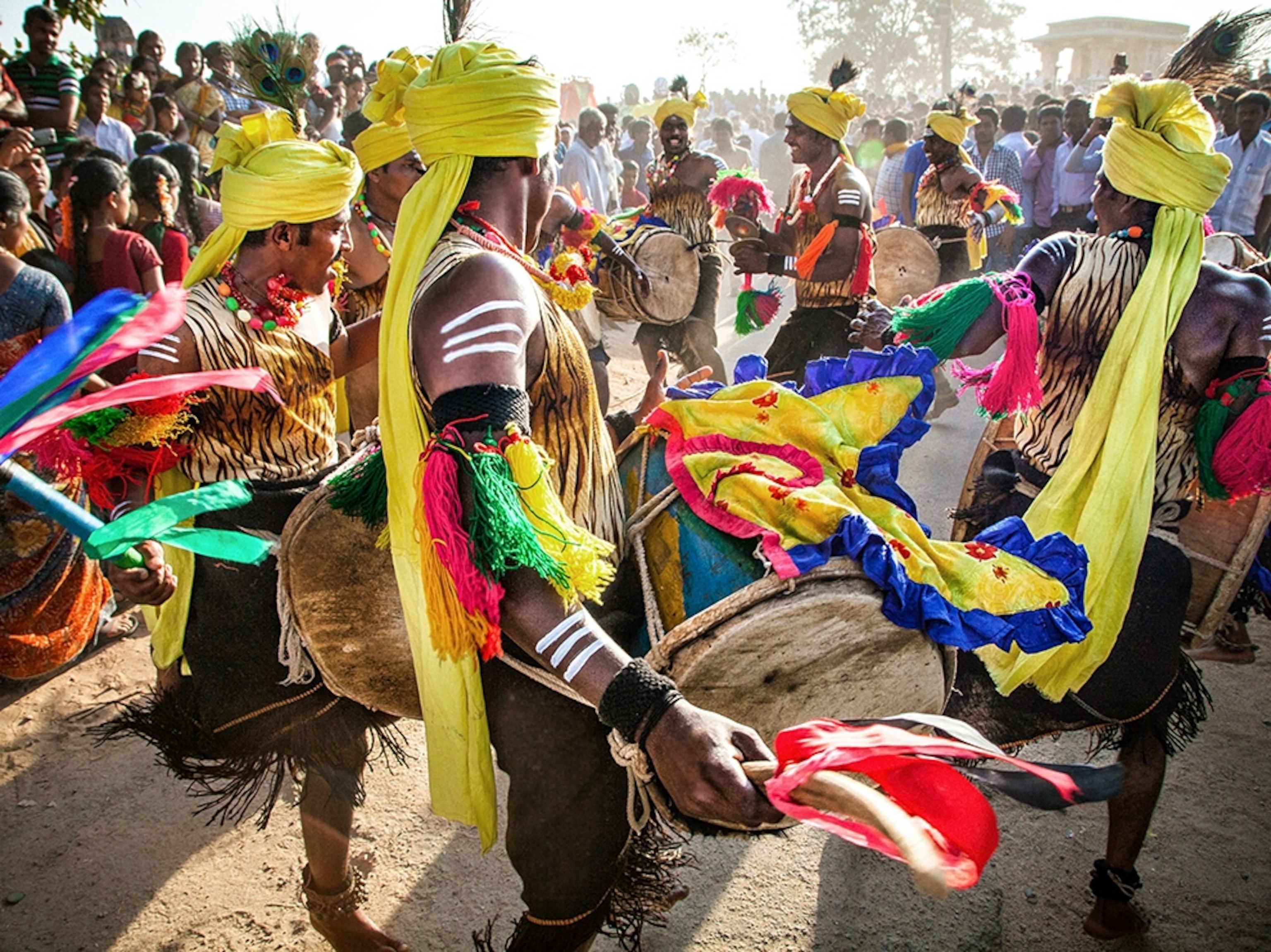 dancers at the Hampi Festival