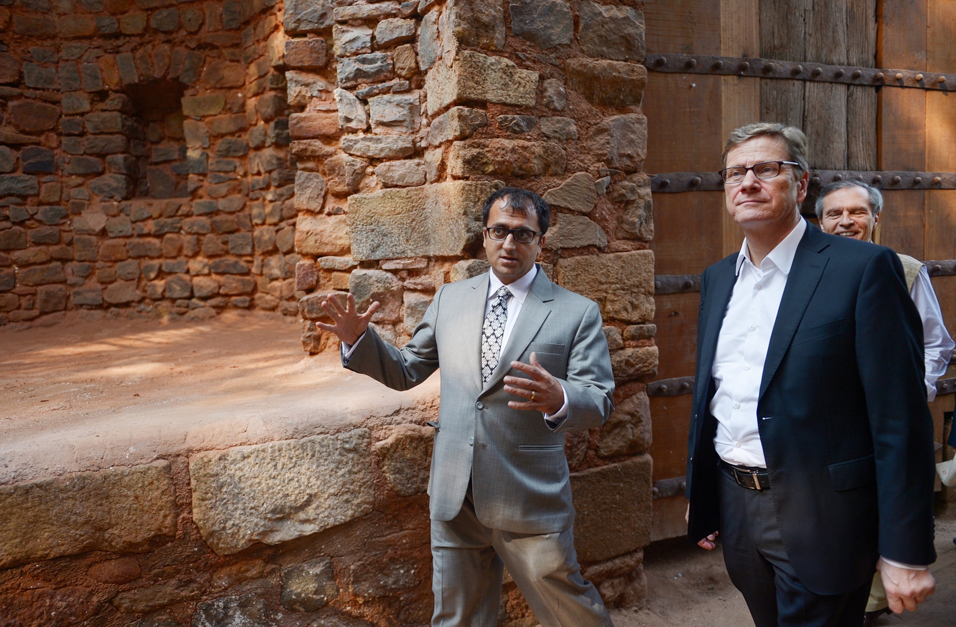 Ratish Nanda and Acting German Foreign Minister Guido Westerwelle