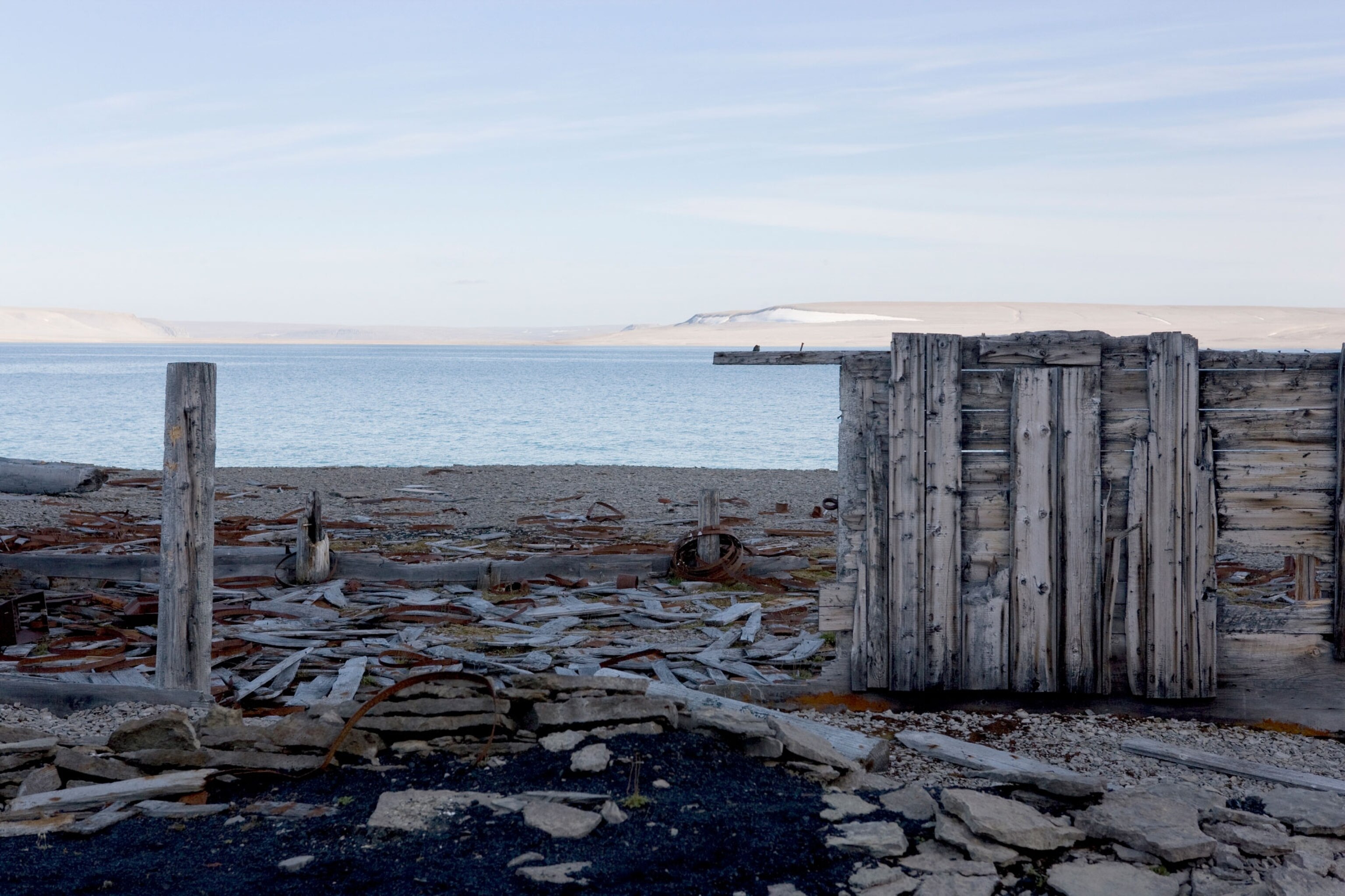 Ruins of Northumberland House in Nunavut