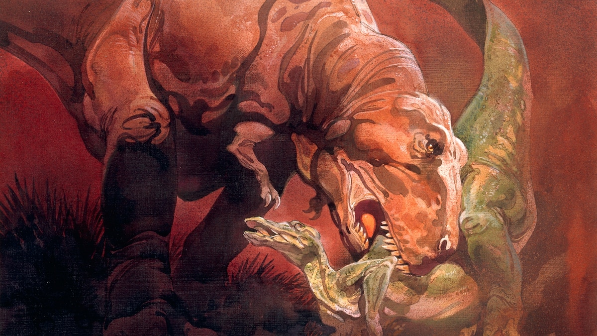 See how T. rex and other fierce dinos evolved in our pages over 100 ...