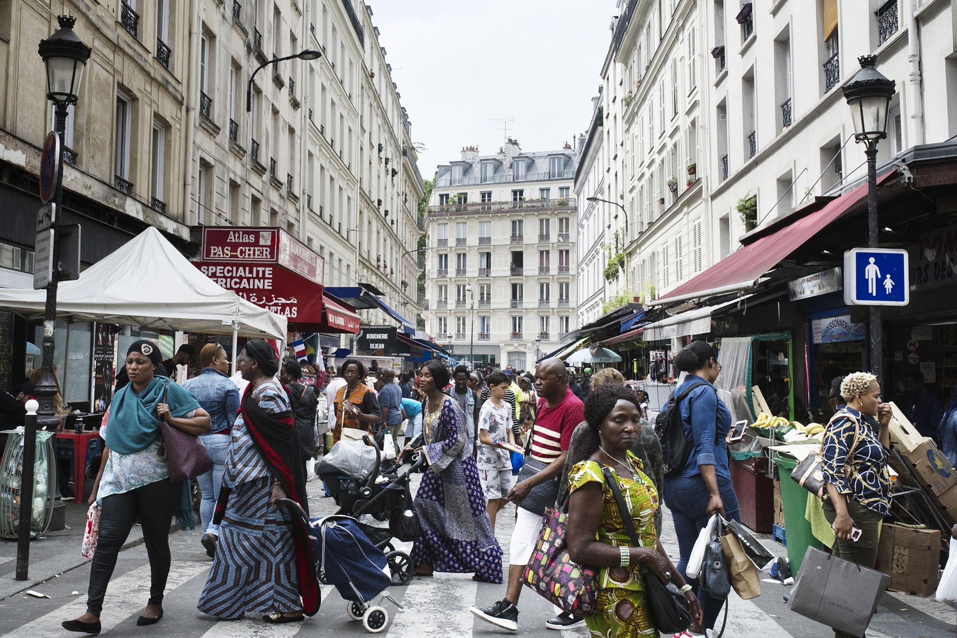 France, Paris, 09 June 2018. Rue Dejean.