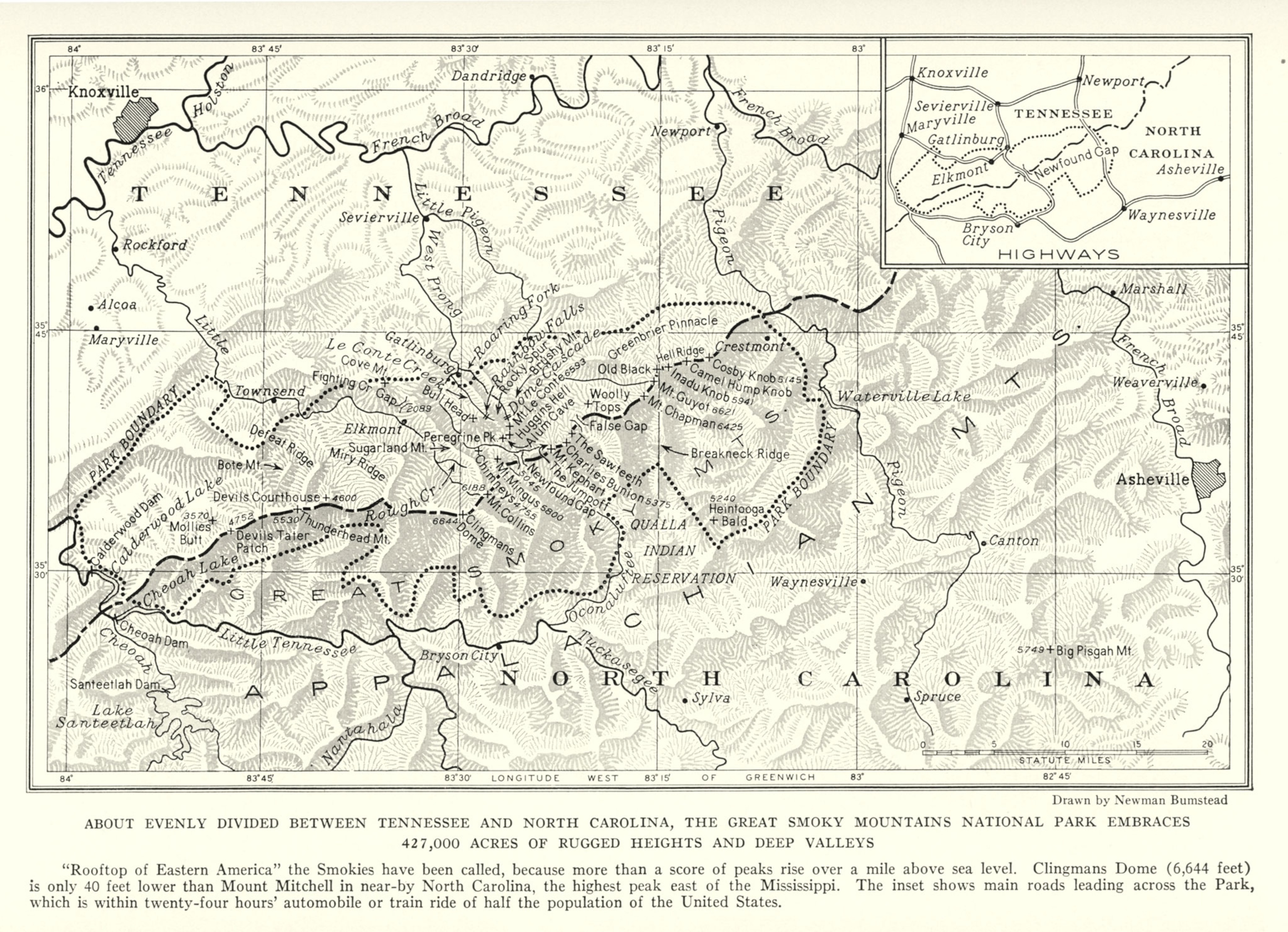 Great Smoky Mountains National Park in the United States