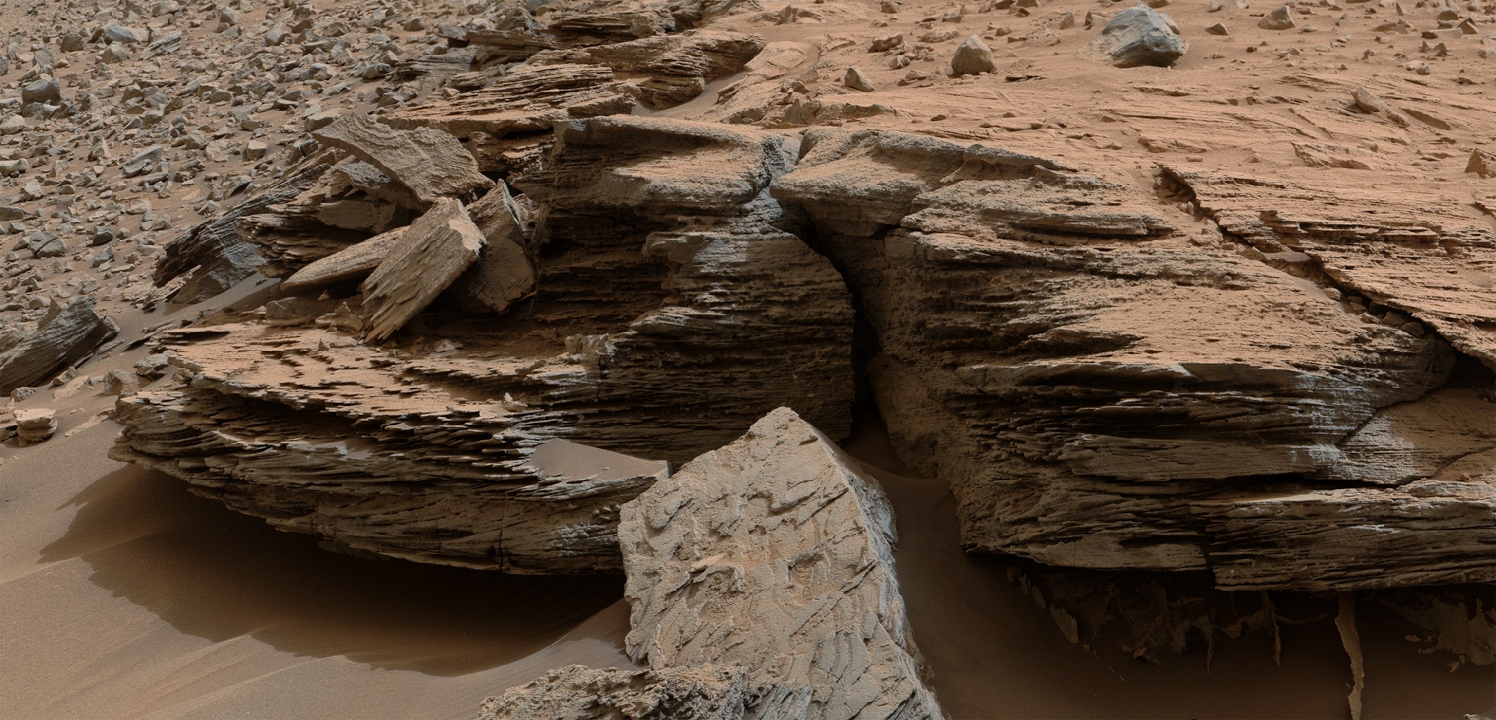 cross-bedding on Mars