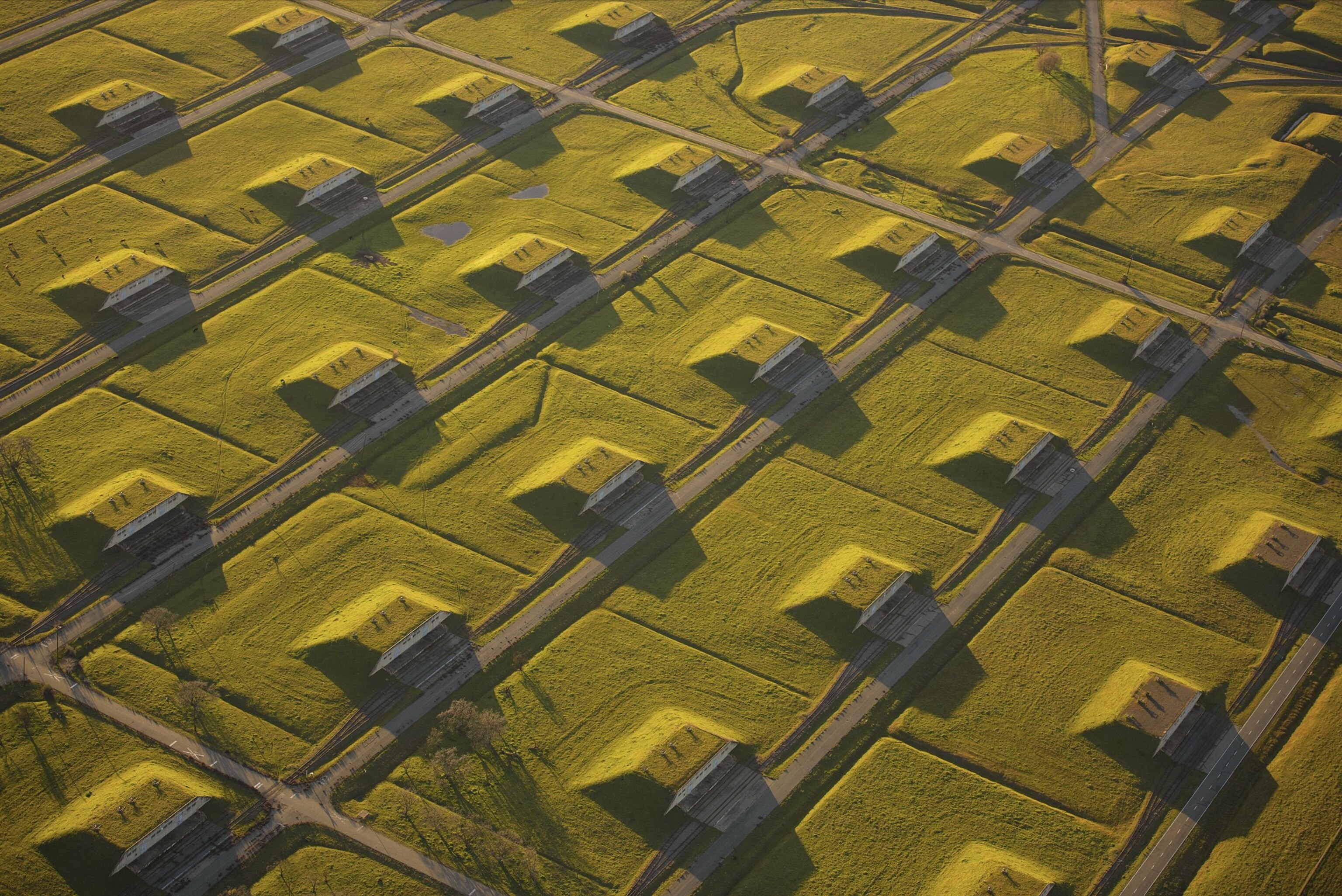 Aerial picture of Concord Naval Weapons Station Superfund site
