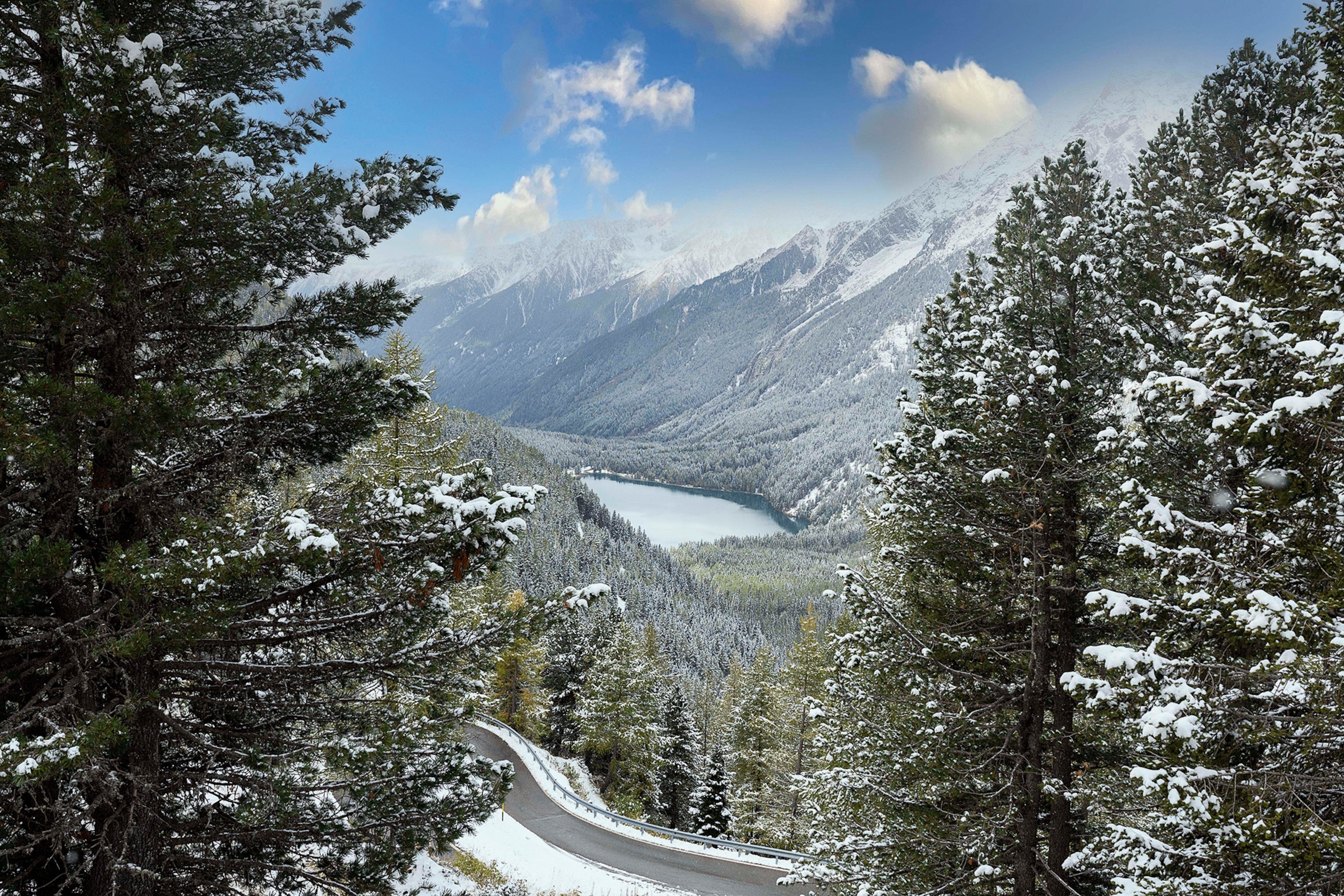Lake Anterselva, South Tyrol.