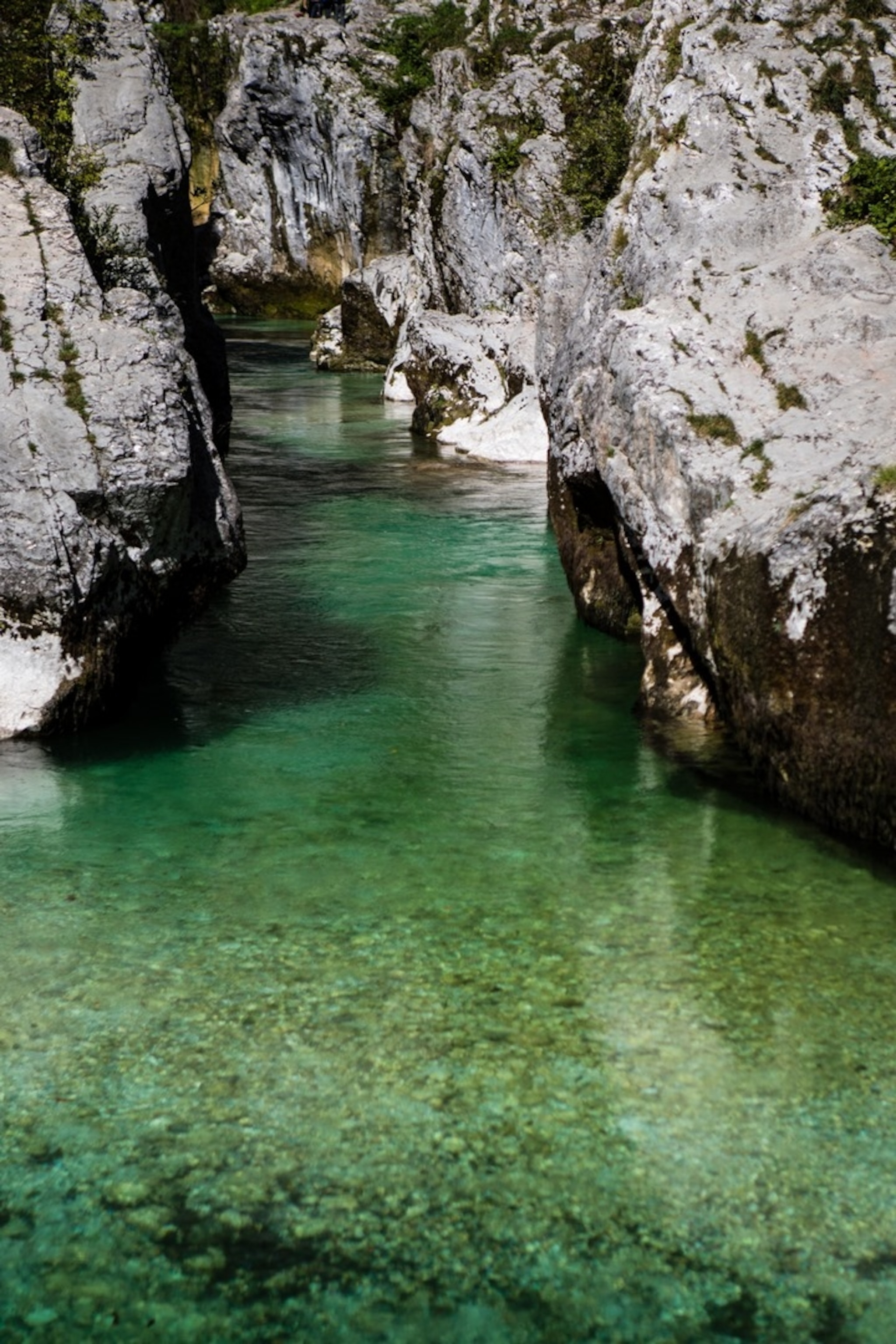 Into the blue rocks Slovenia