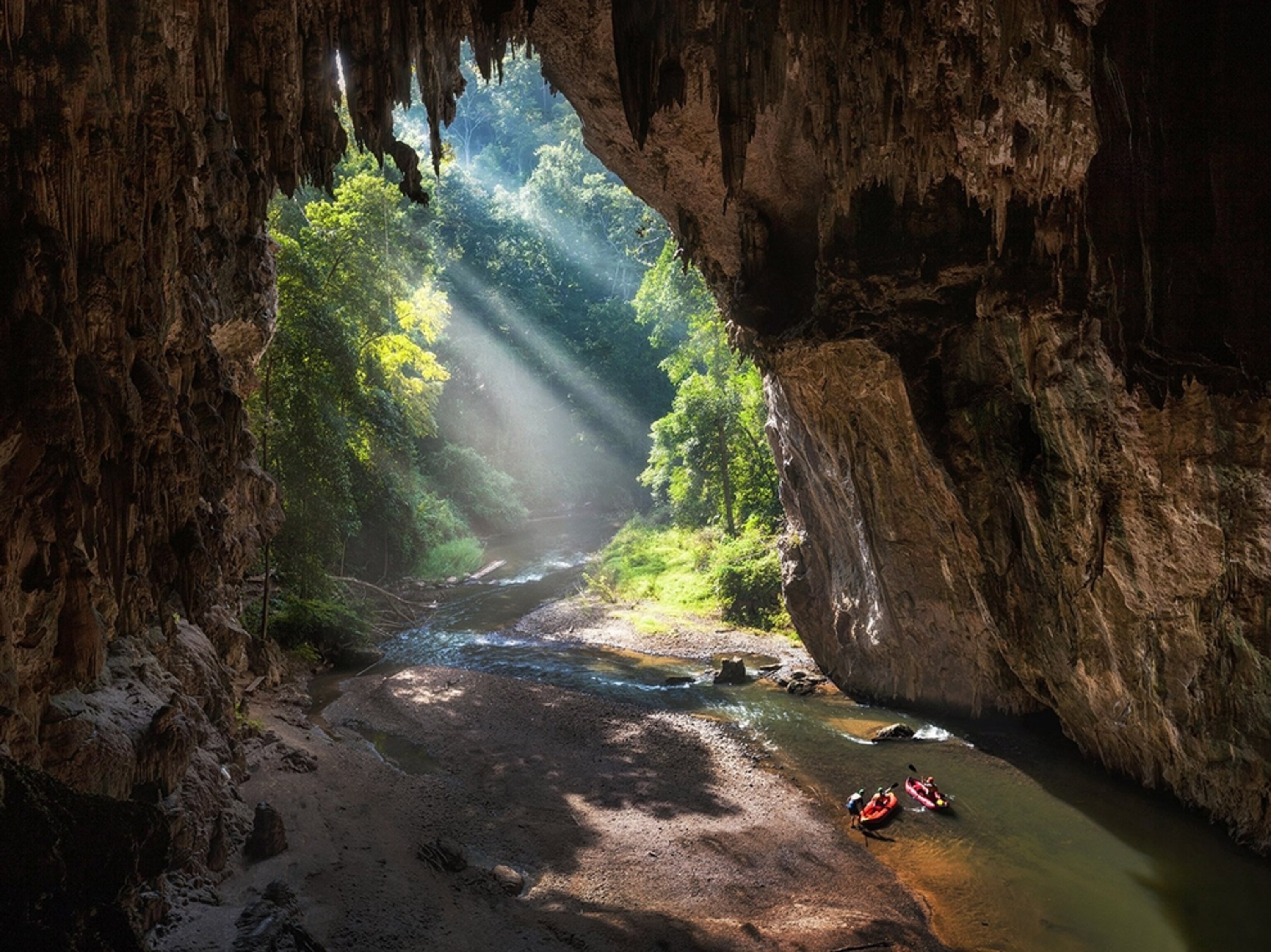 Tham Lod Cave in Thailand