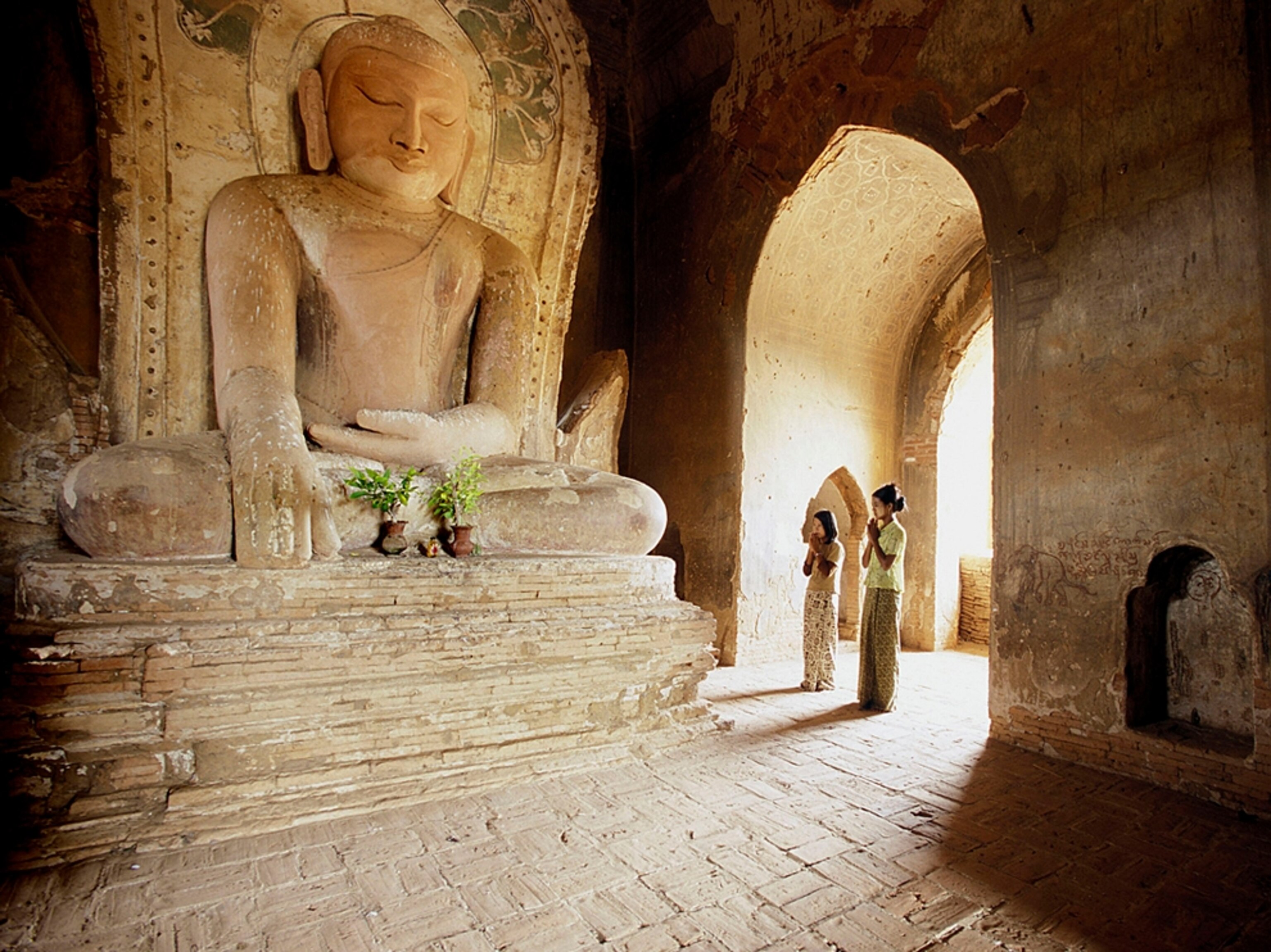 Buddhist temple in Myanmar