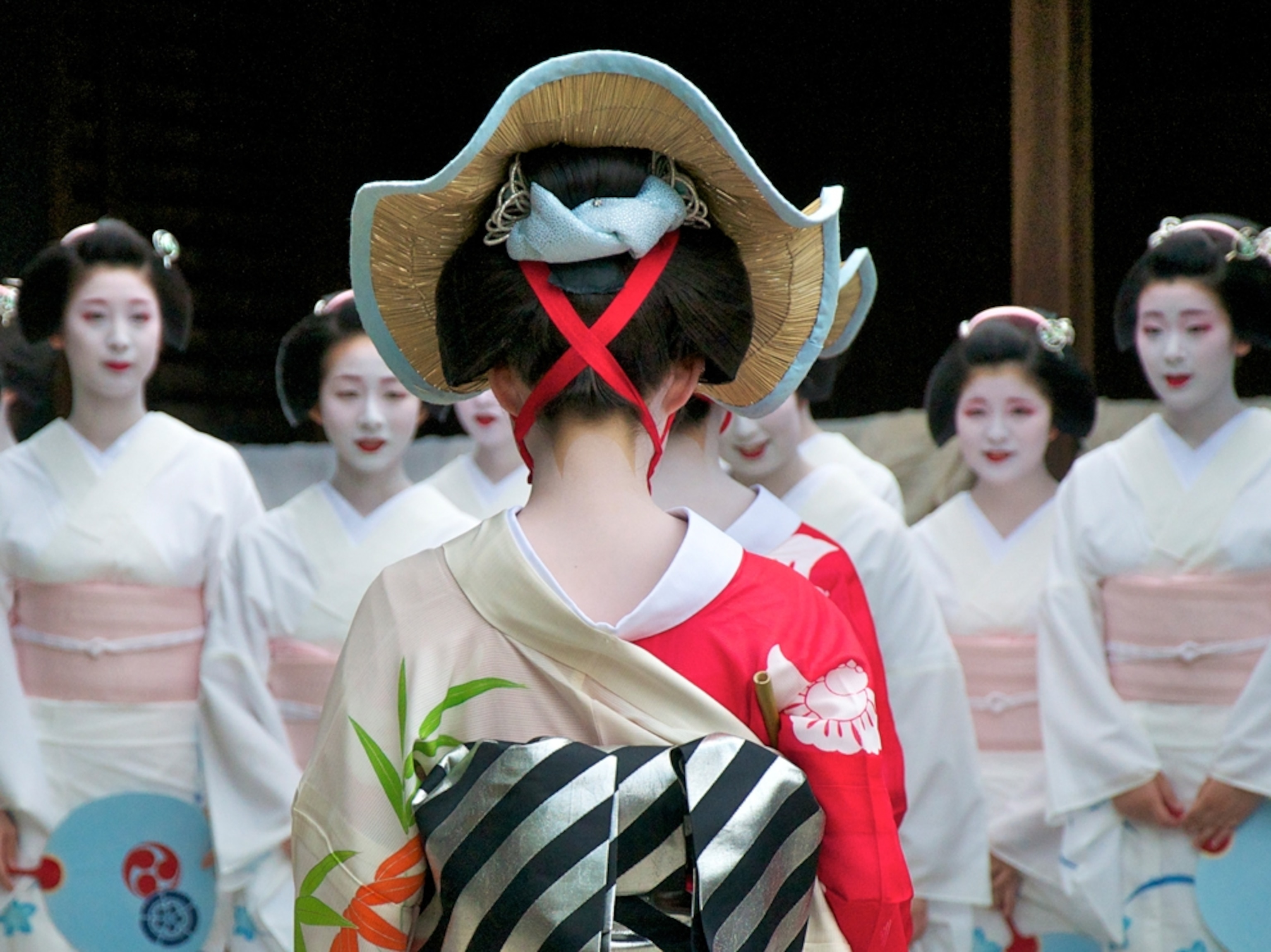 performers at a festival in Japan