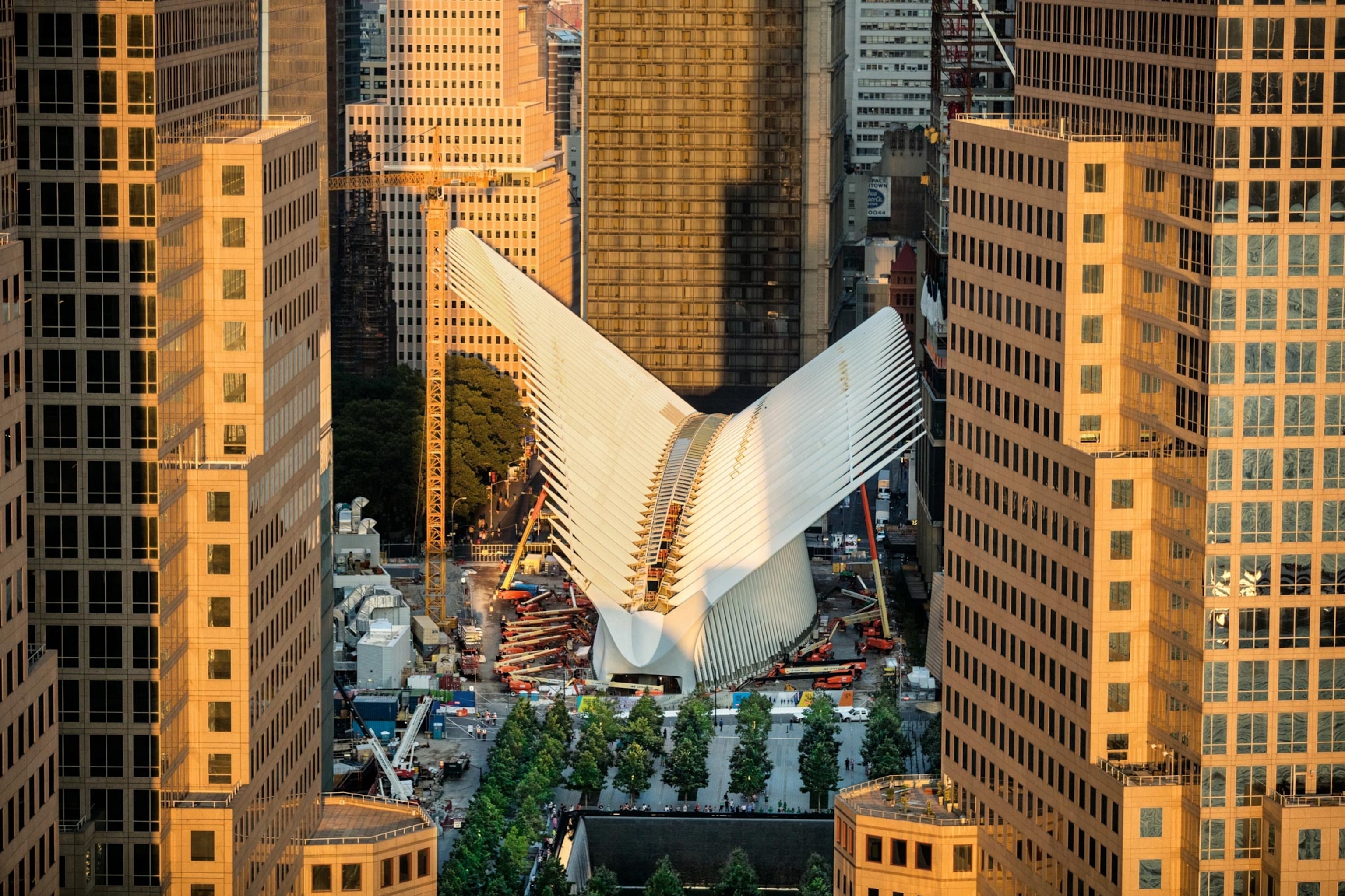 the World Trade Center Transportation Hub in New York City