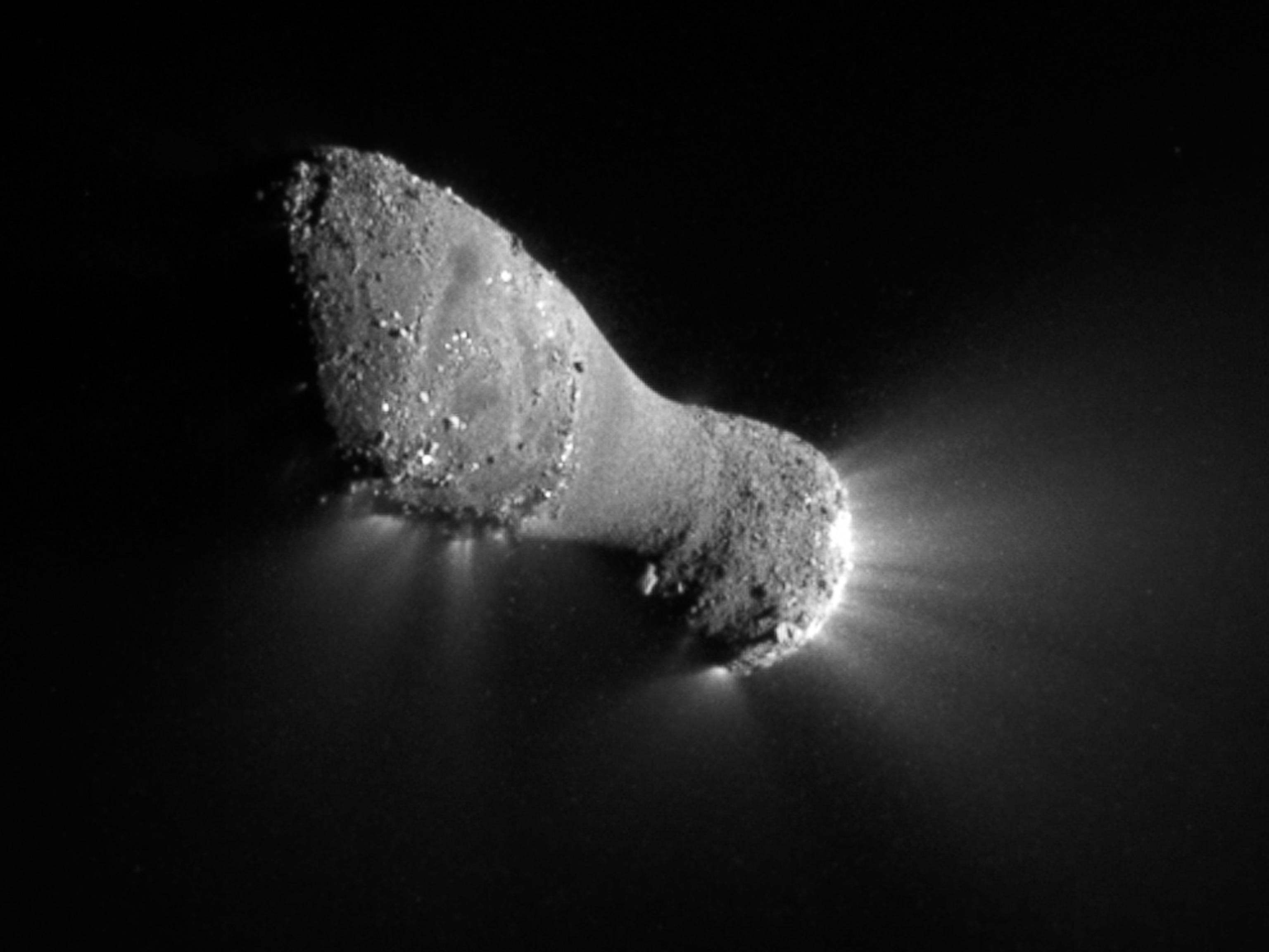 The comet Hartley 2.