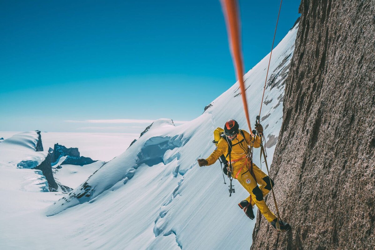 Rock and Ice Climbing in Frozen Antarctica with a MultiGenerational Team