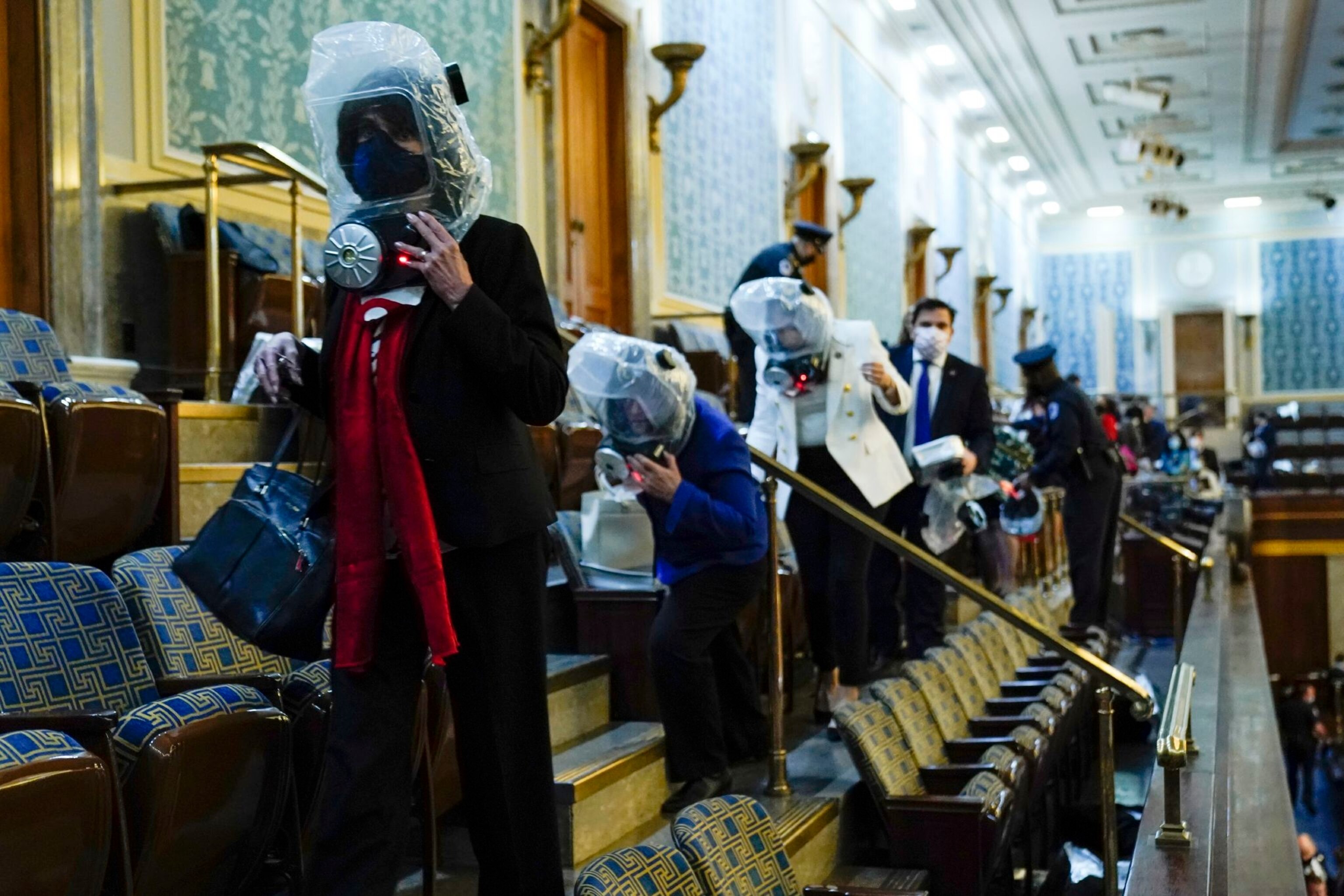 A historic day in photos: from a pro-Trump insurrection to a pre-dawn ...