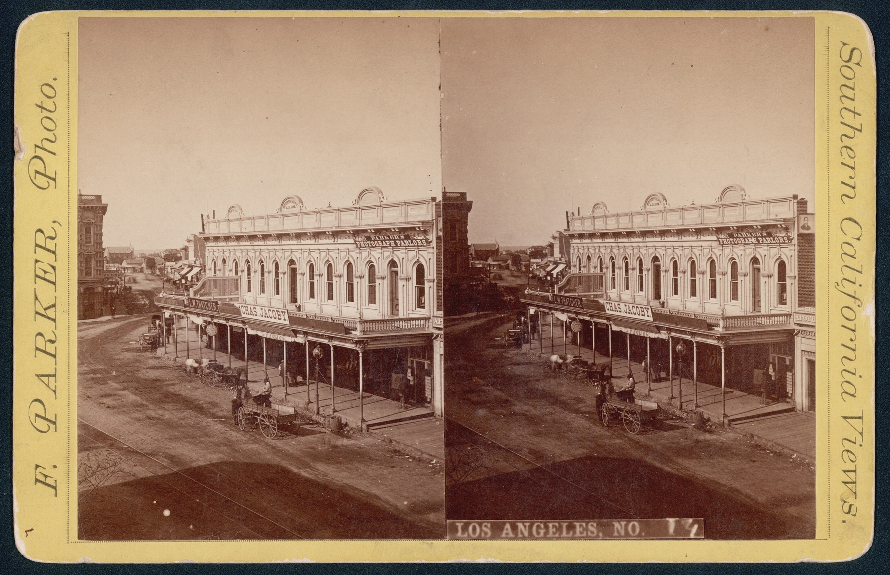 the roller coaster at the Arcadia Hotel in Santa Monic.