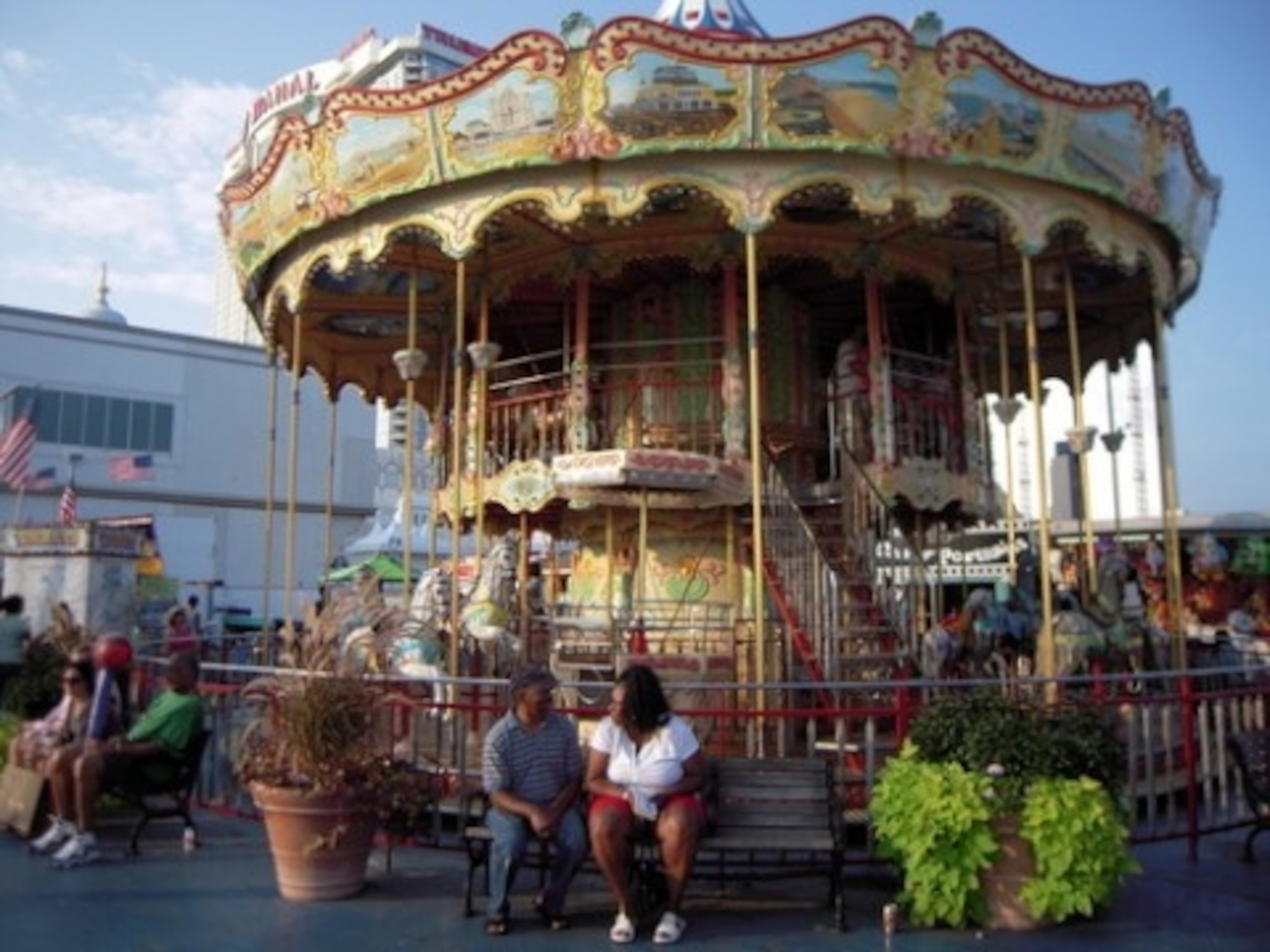 Steel Pier Carousel
