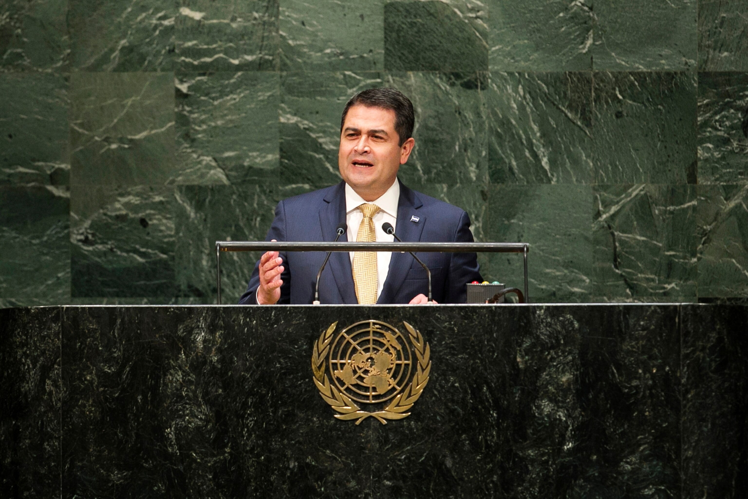 Honduran president Juan Orlando Hernández
