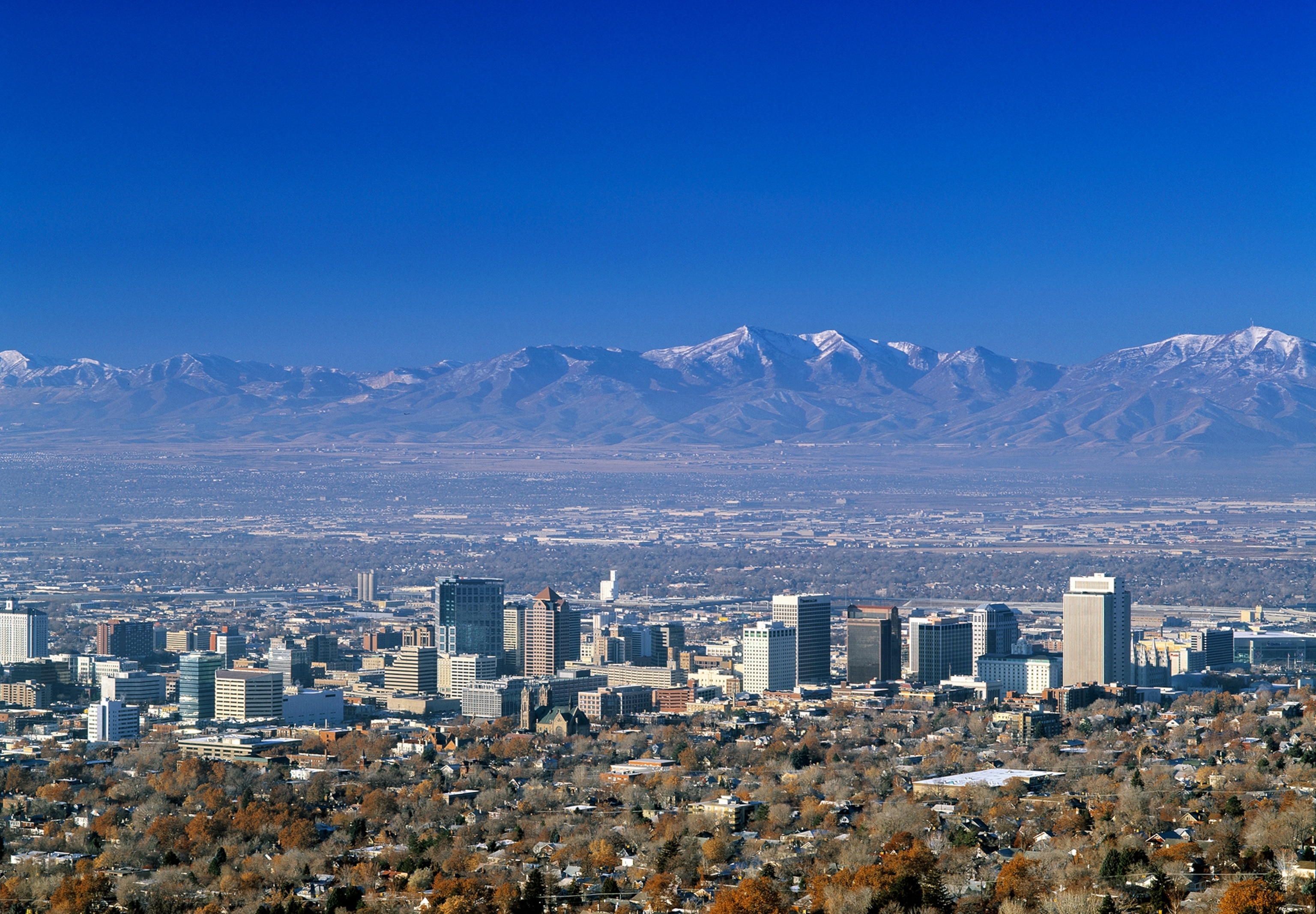 the skyling in Salt Lake City, Utah