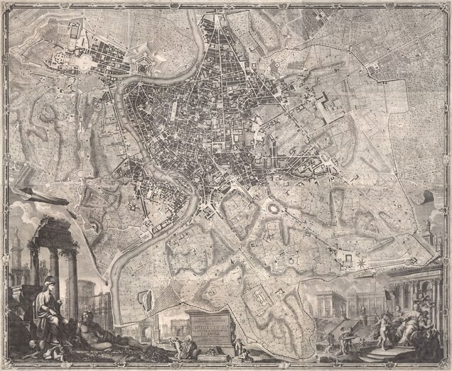 Lanciani Map Of Rome This Enormous 100-Year-Old Map Of Rome Is Still The City's Best