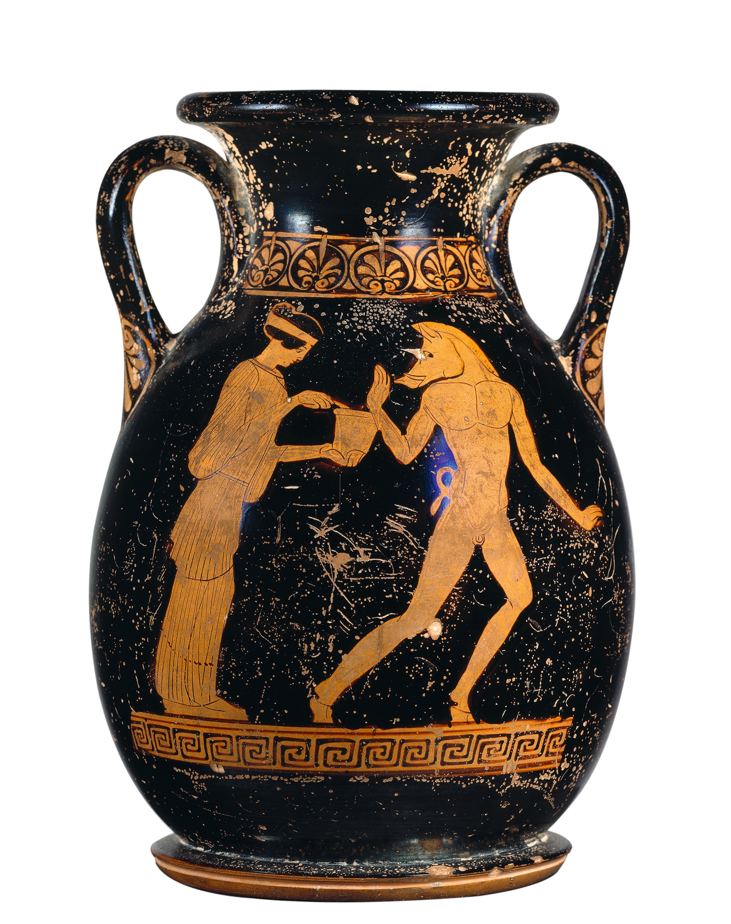 A pelike of Circe turning one of Odysseus’ companions into a pig.