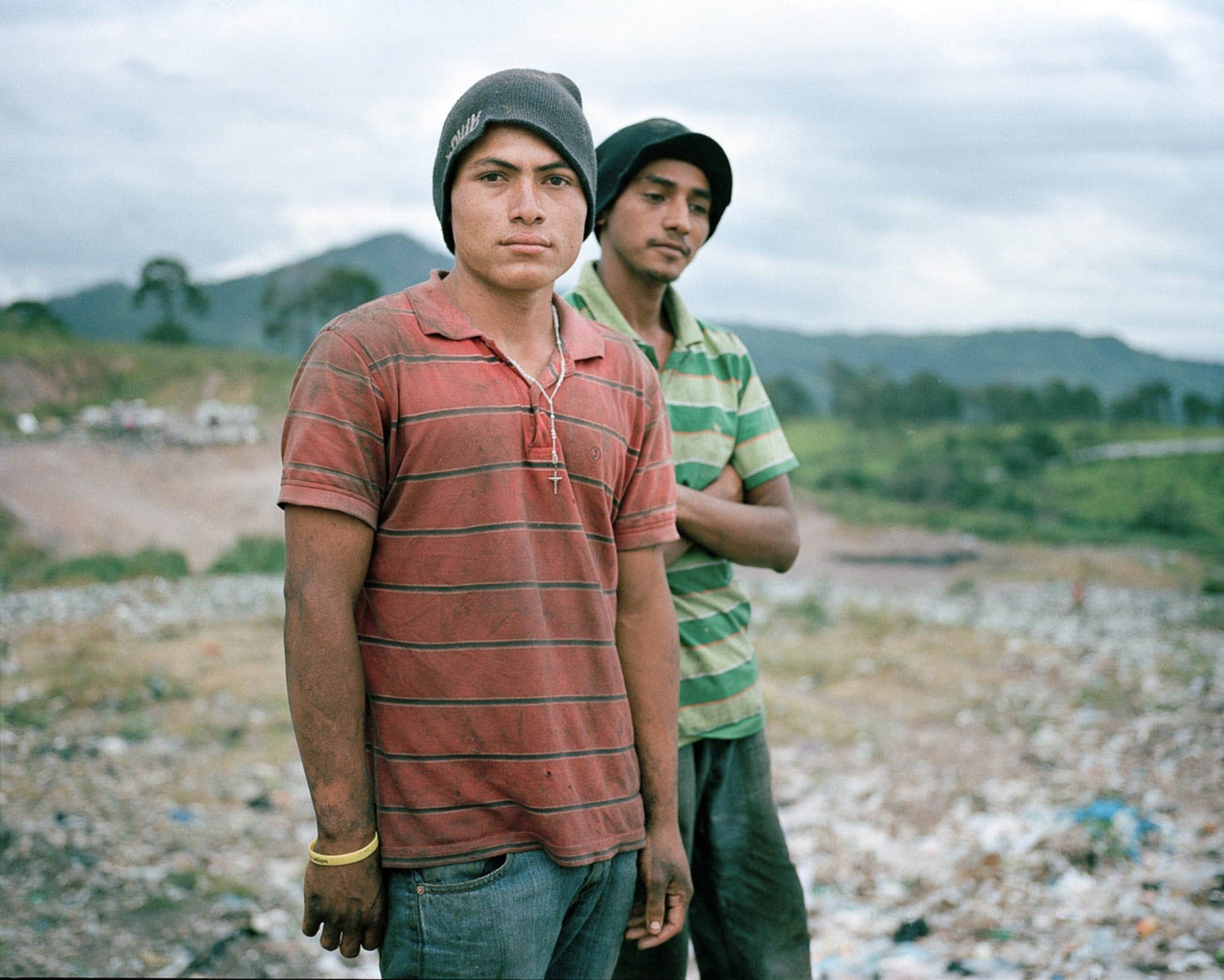 two men standing in honduras