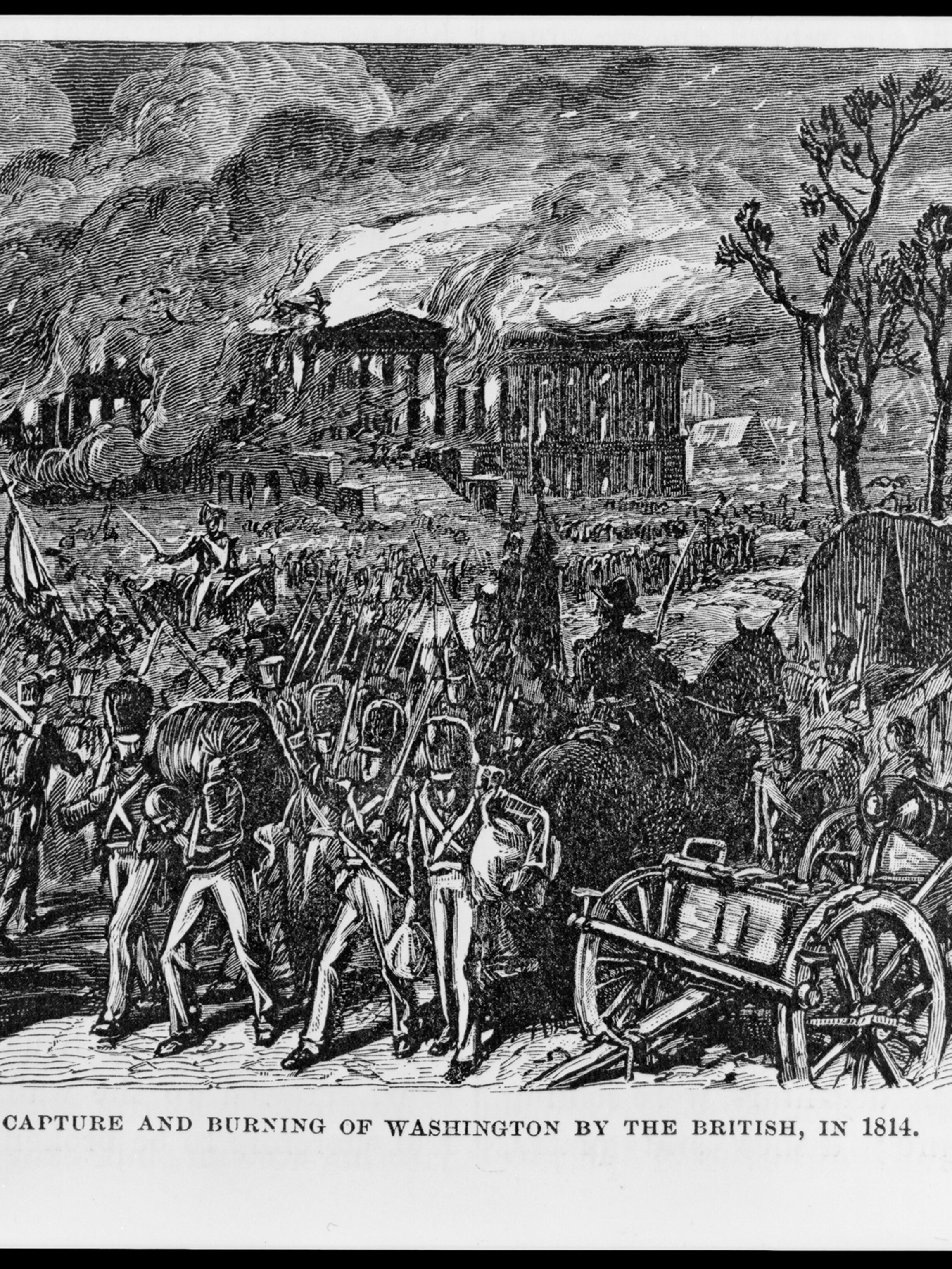 Remembering When White House Was Burning President Hiding And U S Close