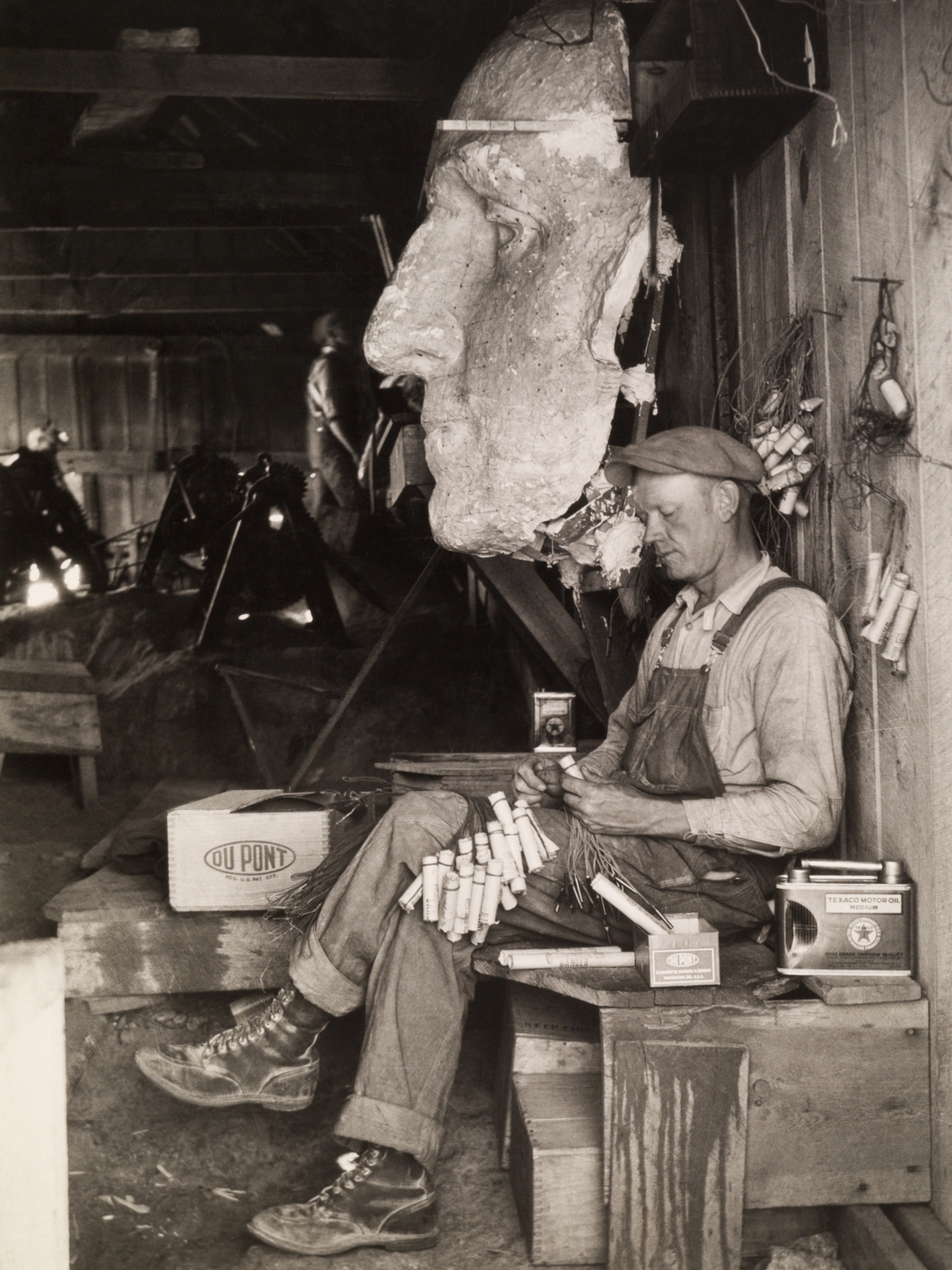 George Washington's face