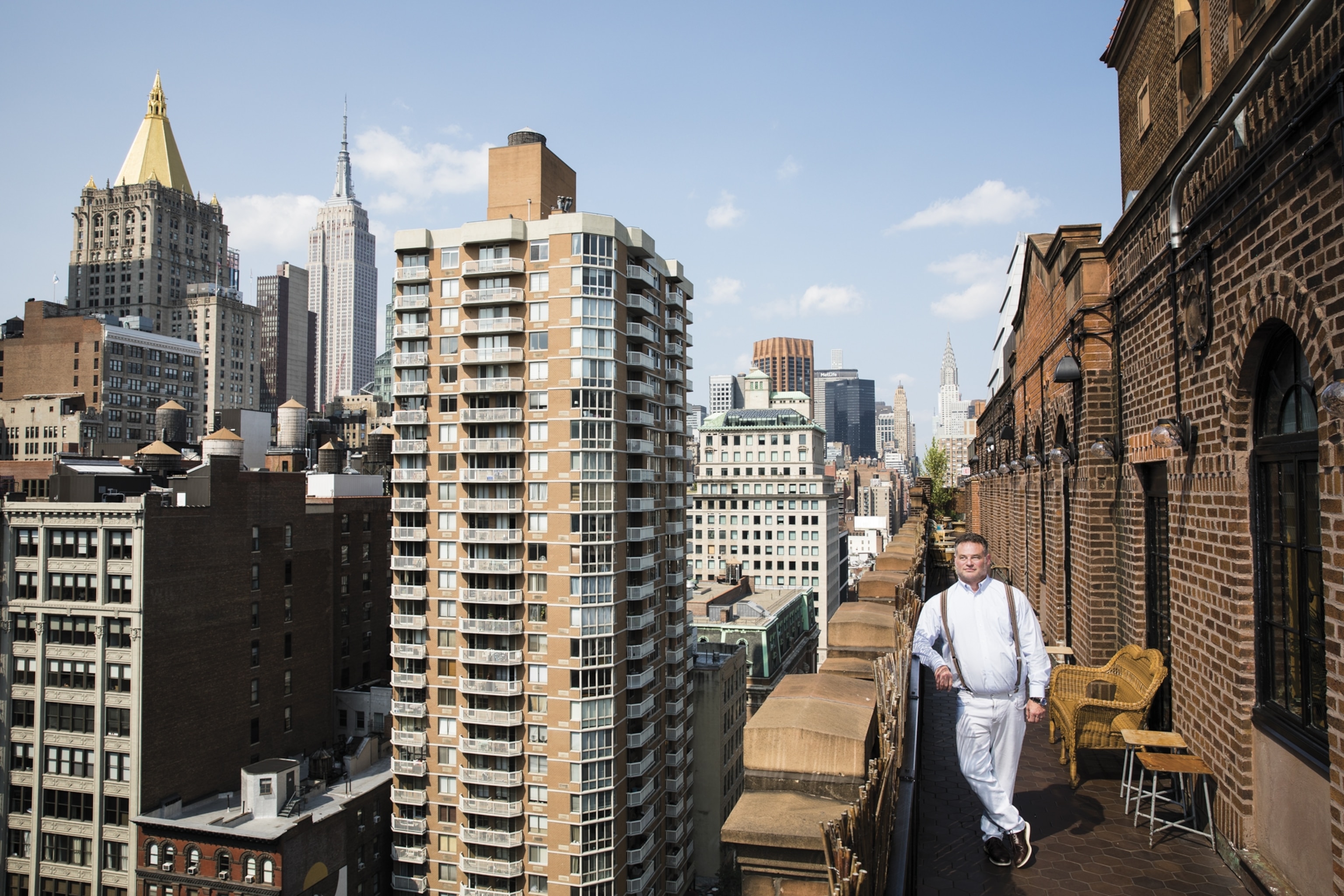 Andrew Zobler at the Freehand Hotel in New York City