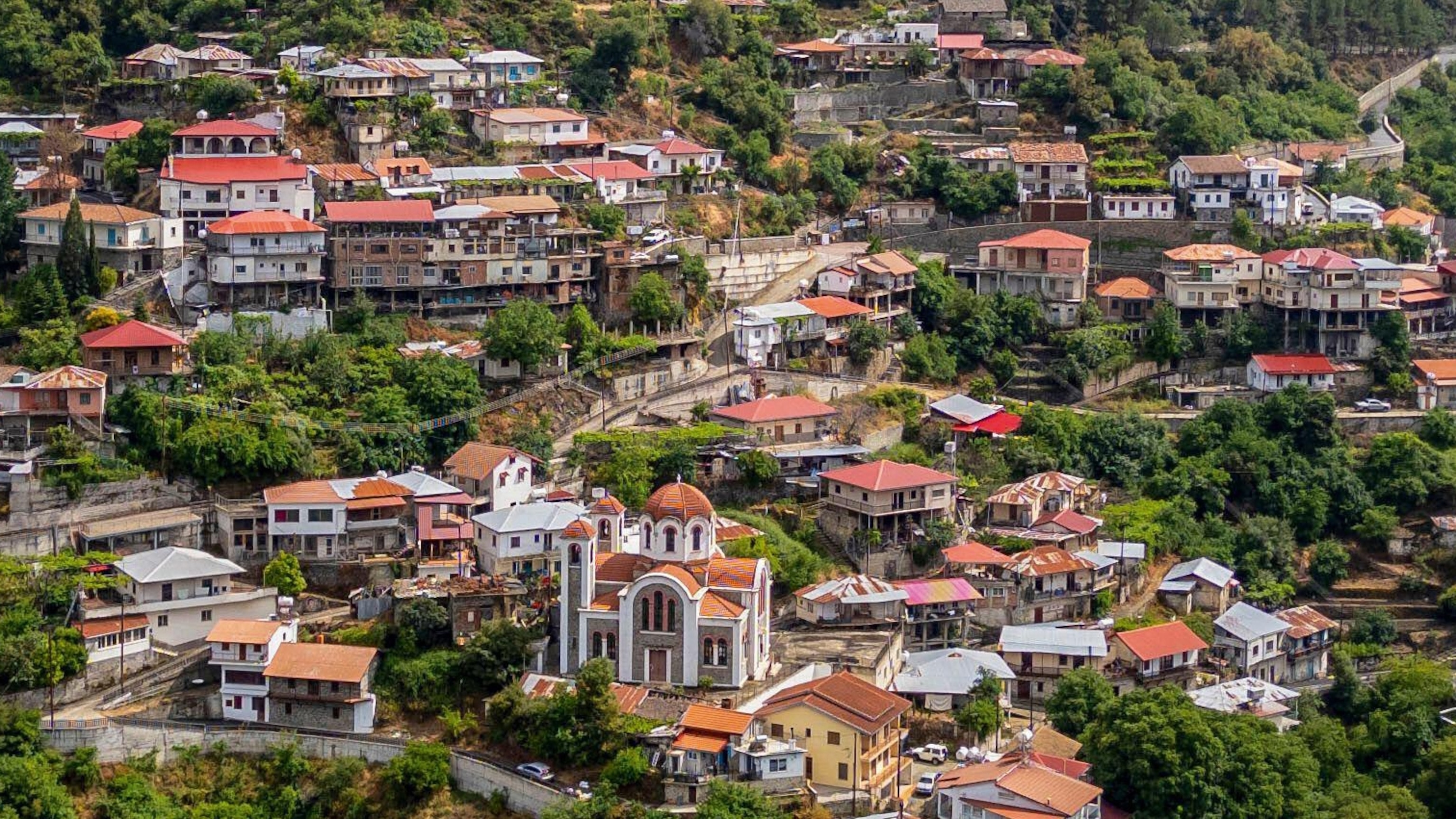 How to Plan a Trip to Cyprus Vine - Clad Troodos Mountains