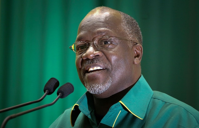 Tanzania’s President John Pombe Magufuli has taken a tough stance against corrupt officials and others involved in poaching. Photograph by Khalfan Said, Associated Press