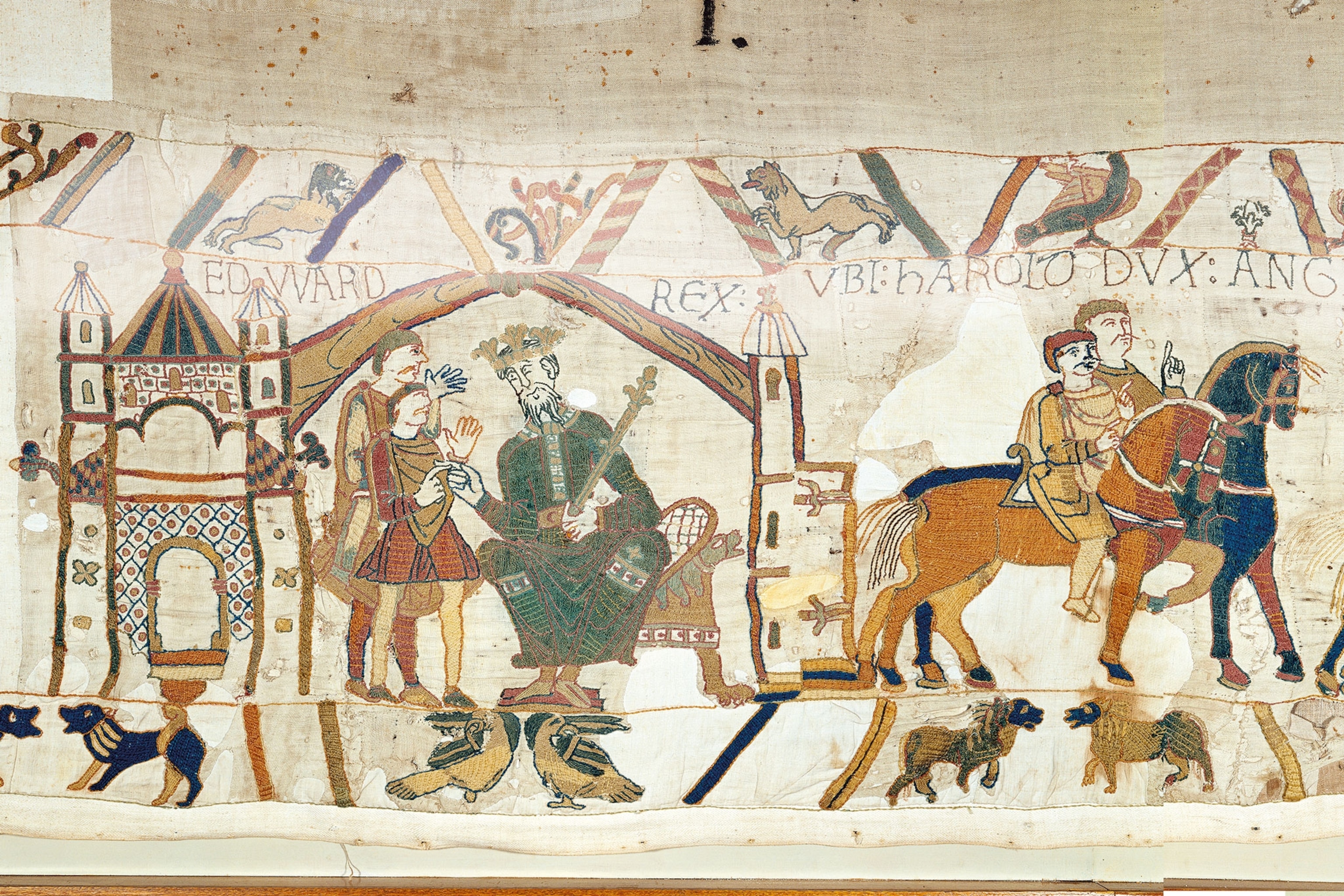 The Bayeux Tapestry was medieval propaganda for William the Conqueror