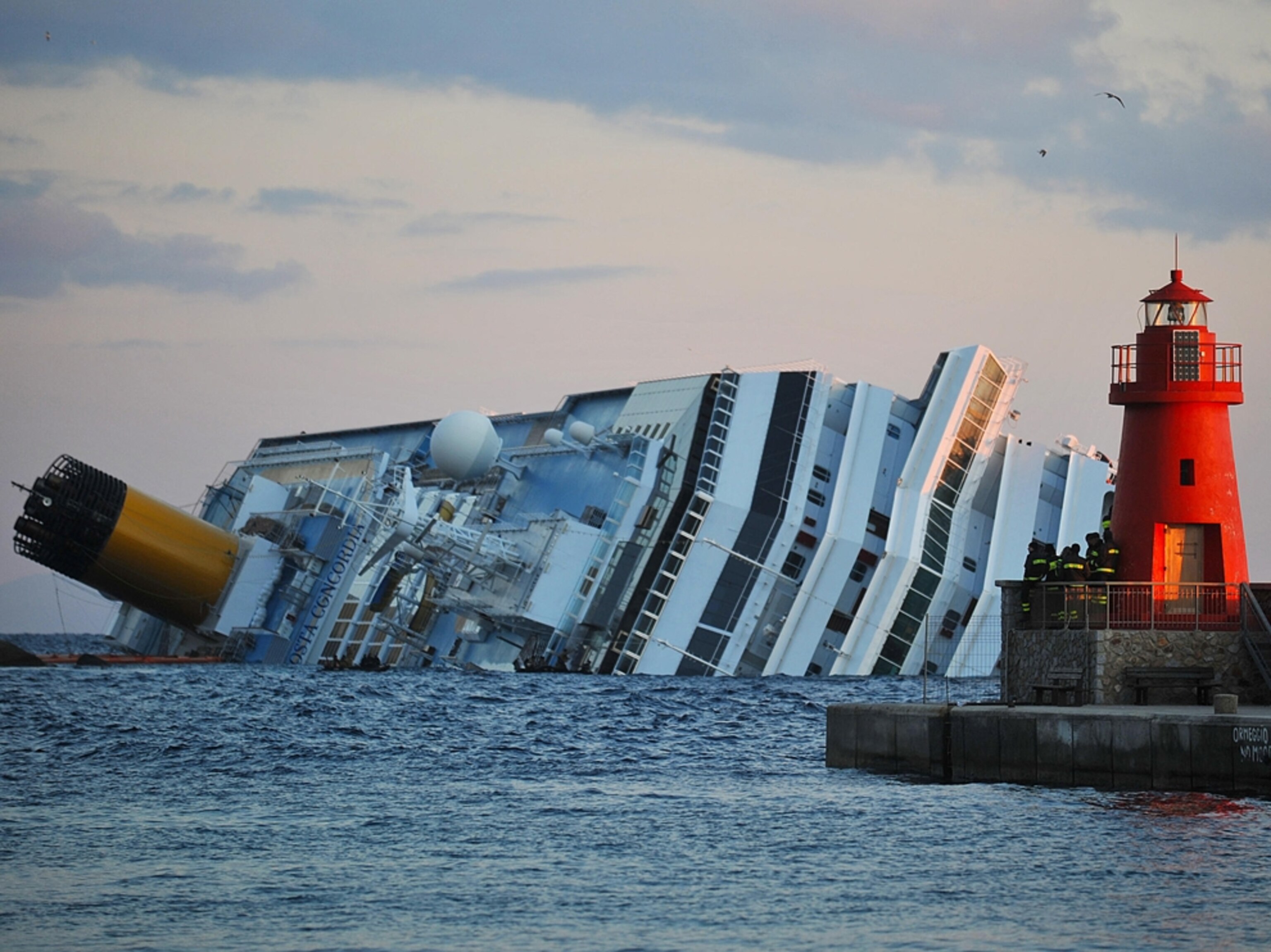 Costa Concordia wreck